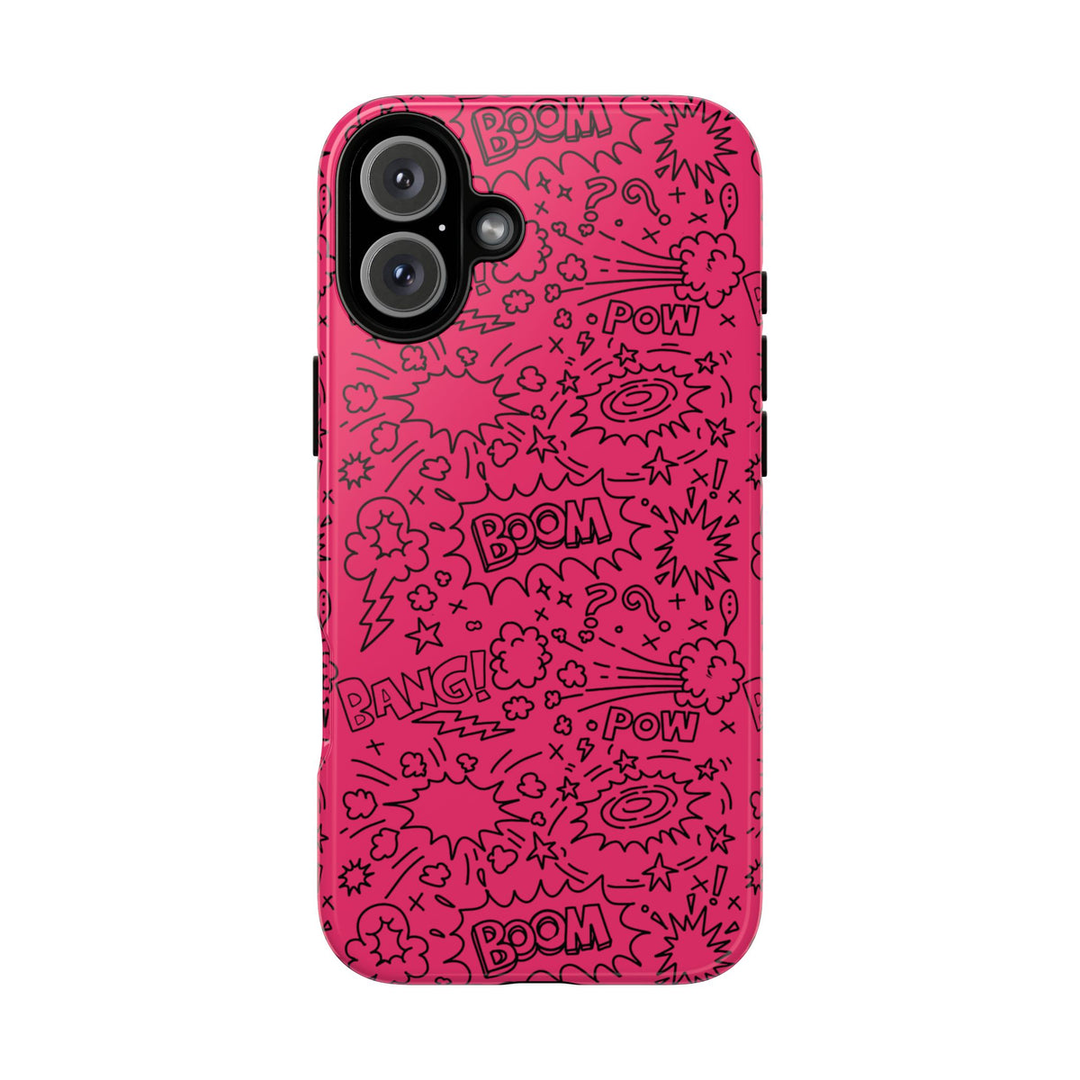 Boom Wow Tough Case for iPhone, Galaxy, or Google Pixel