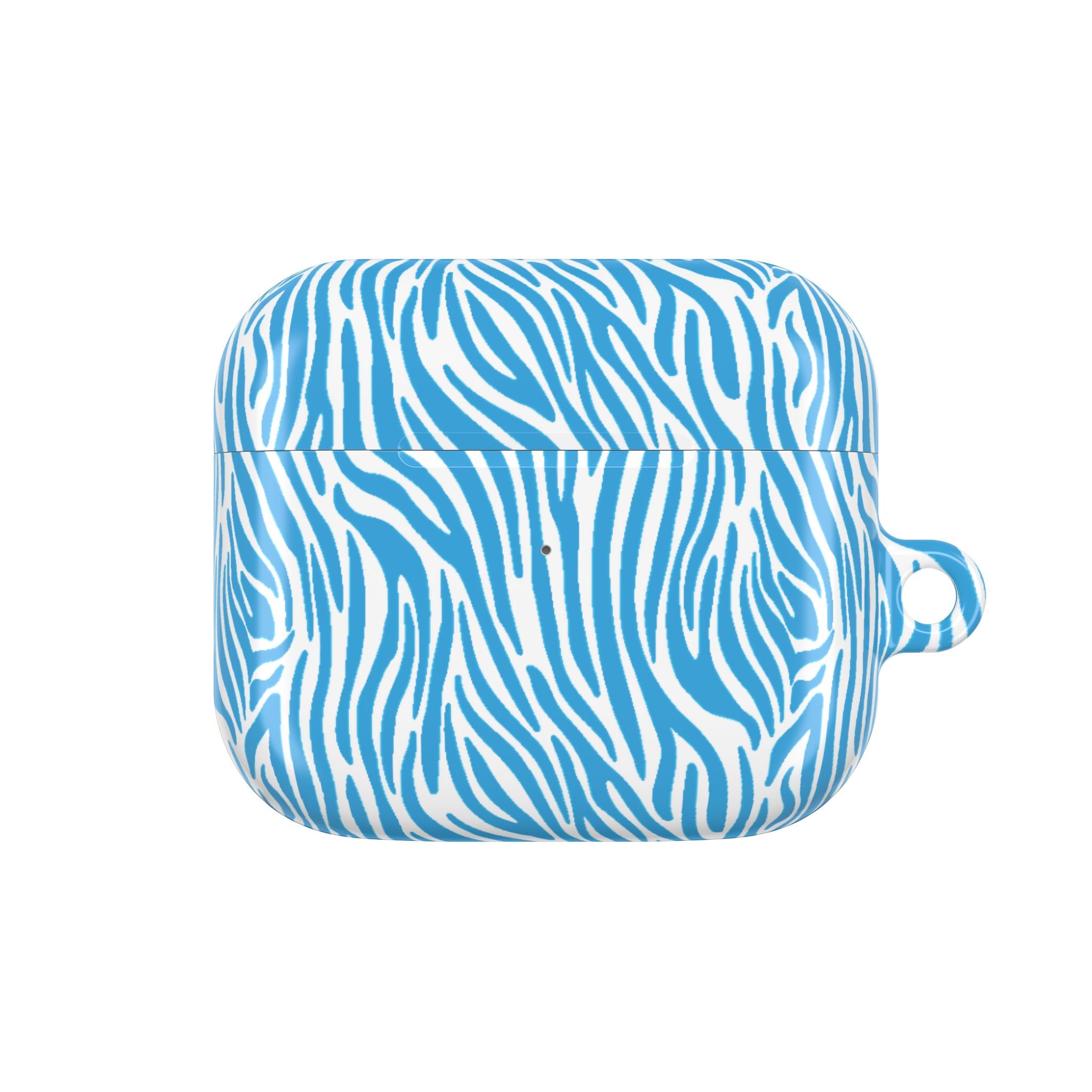 Blue Zebra AirPod Cases