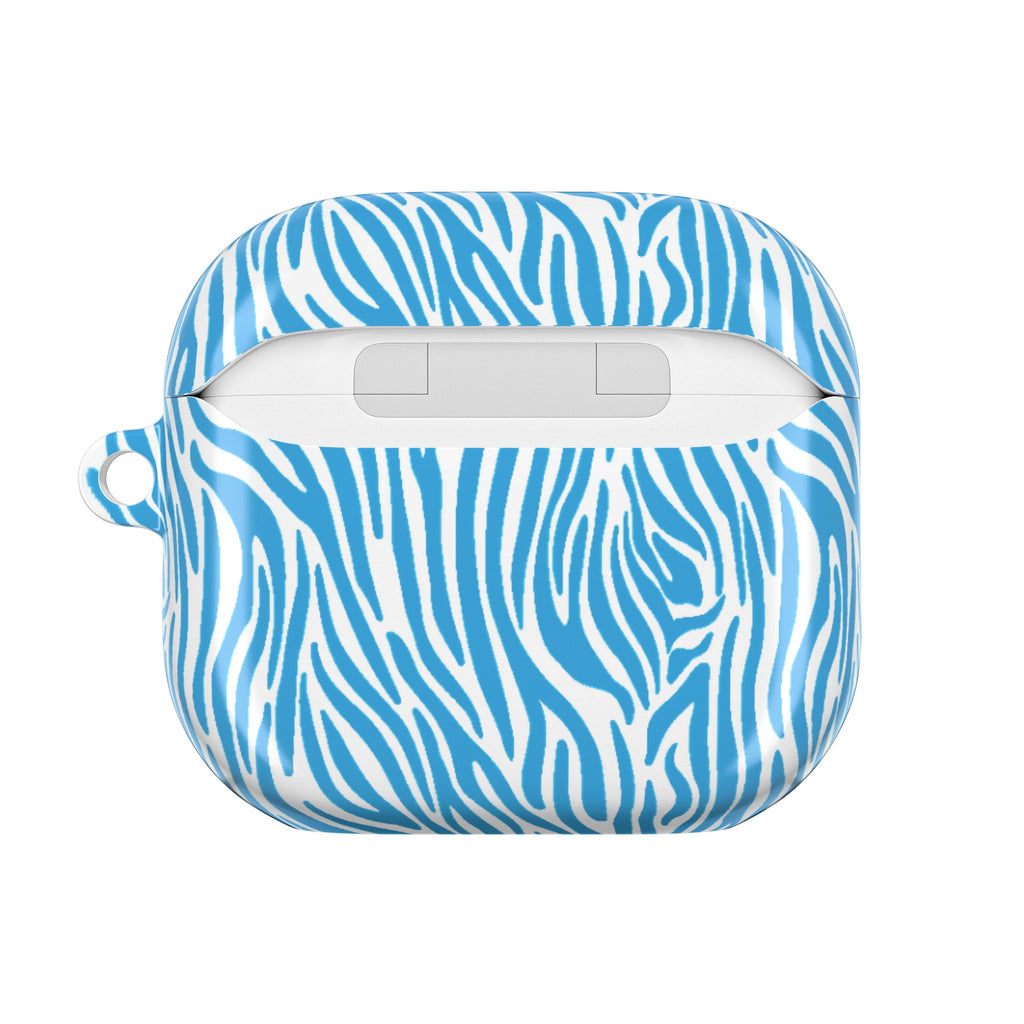 Blue Zebra AirPod Cases