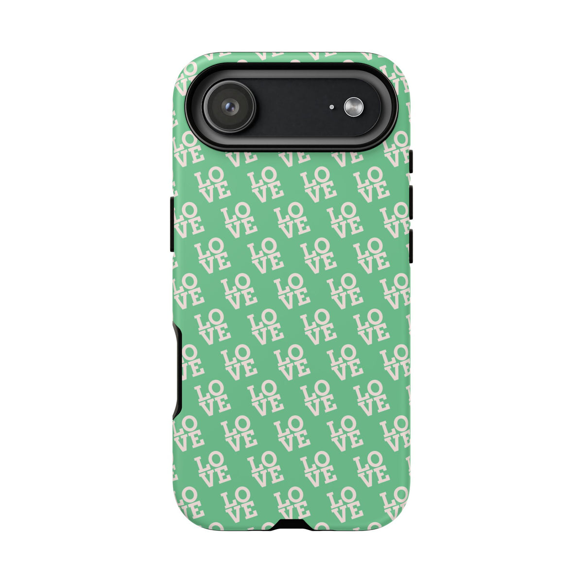 LOVE Aqua Tough Phone Case for iPhone, Galaxy, or Google Pixel