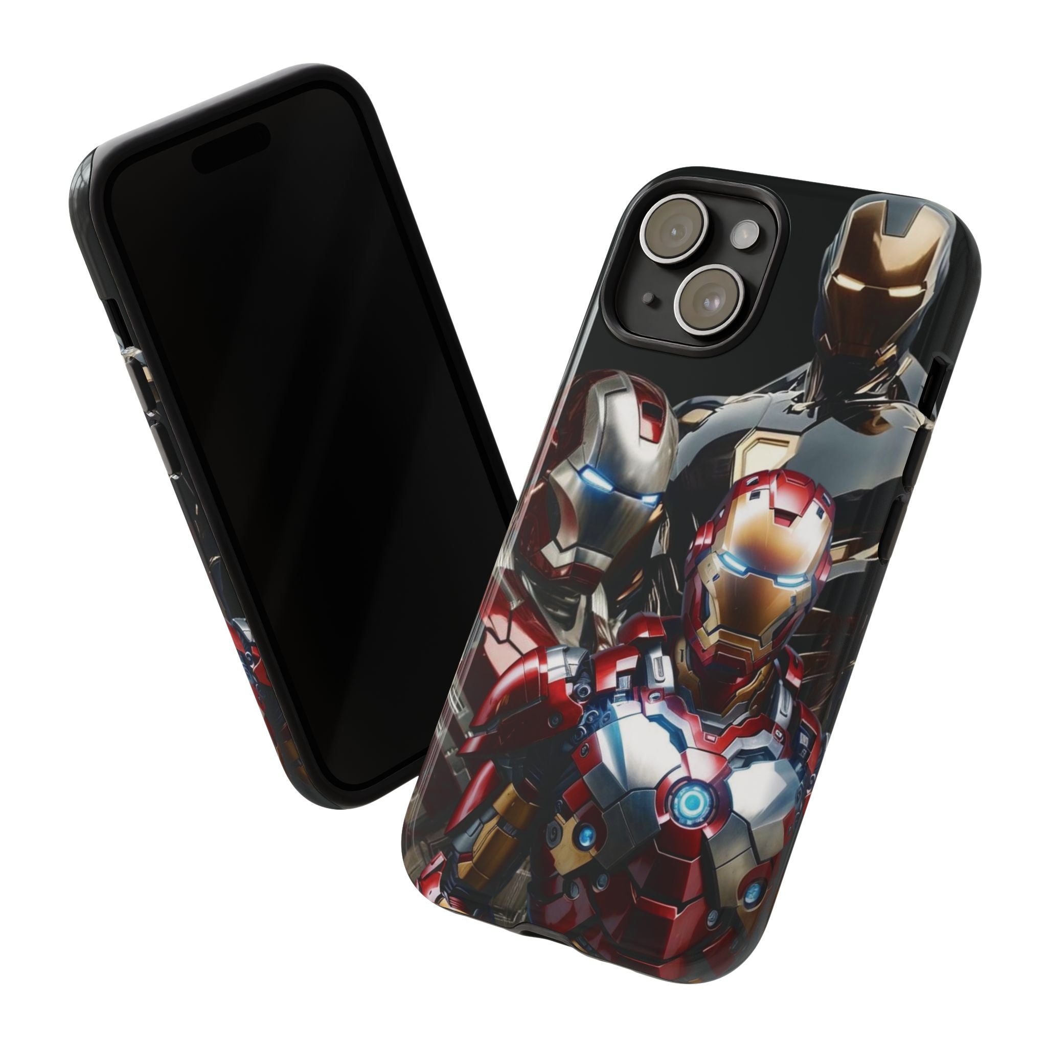 Iron Man Tough Phone Case for iPhone, Galaxy, or Google Pixel