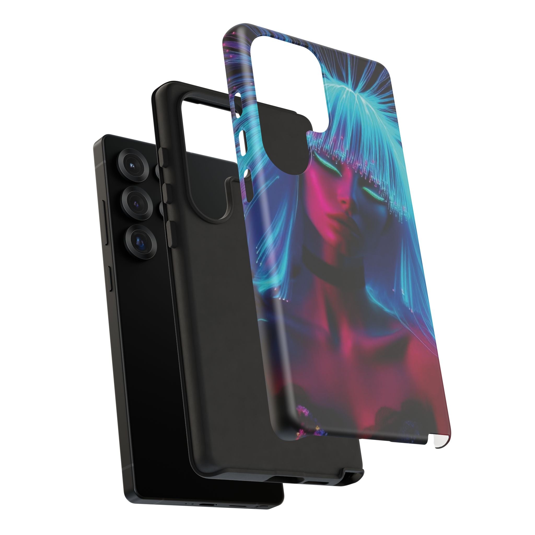 CyberPunk Tough Case for iPhone, Galaxy, or Google Pixel