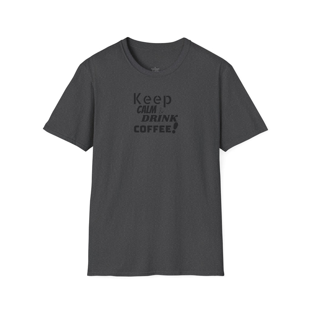 Keep Calm... Coffee Unisex Softstyle T-Shirt