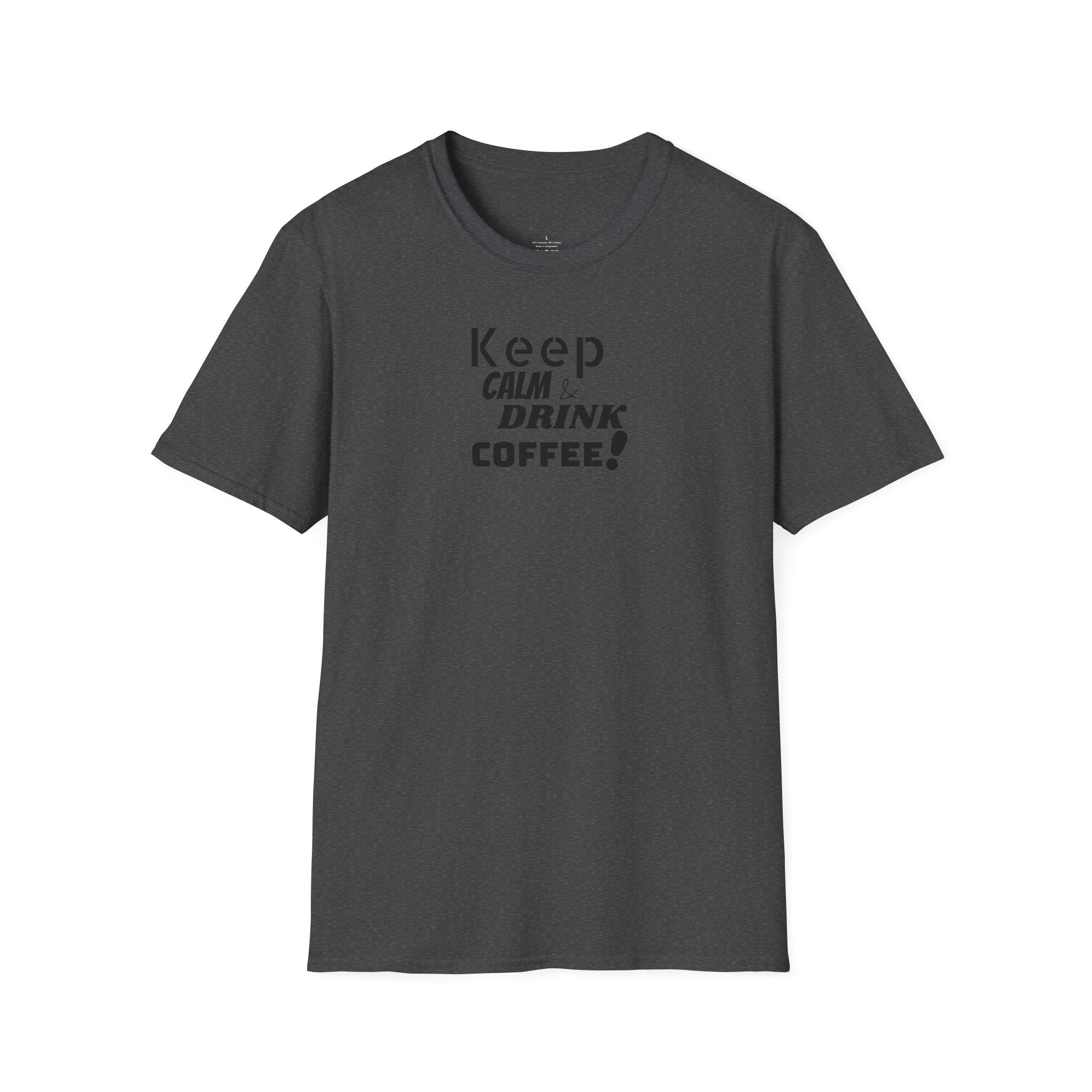 Keep Calm... Coffee Unisex Softstyle T-Shirt