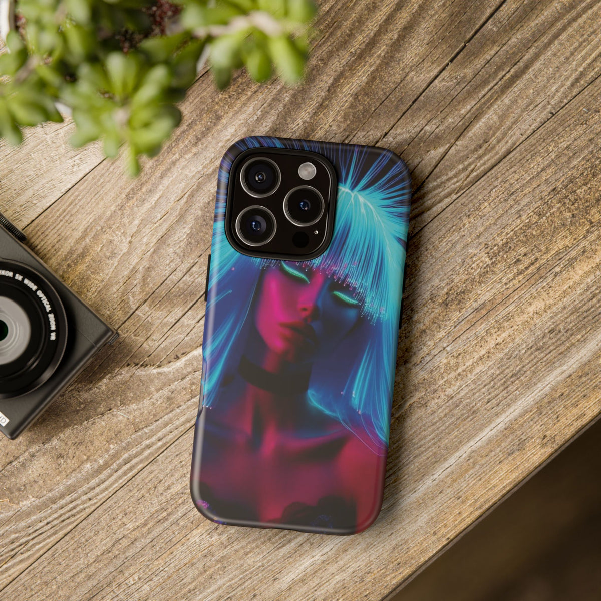 CyberPunk Tough Case for iPhone, Galaxy, or Google Pixel