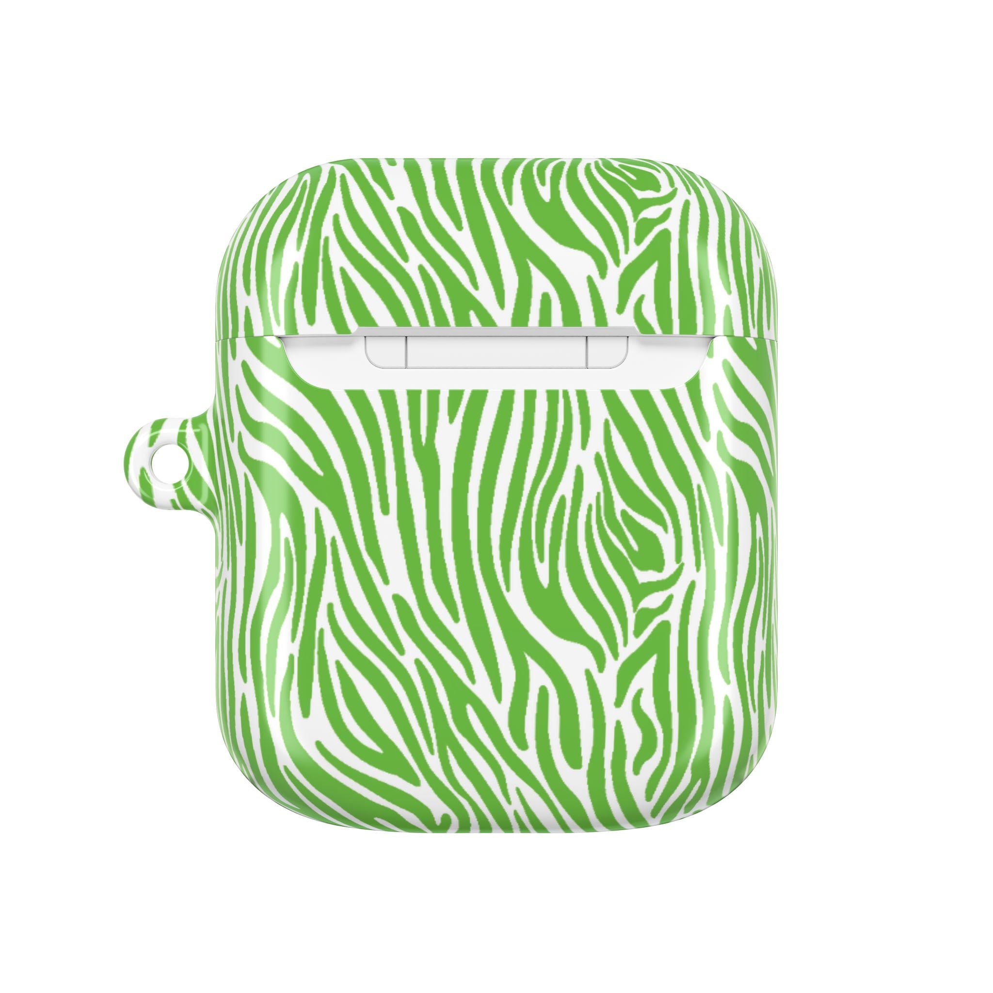 Green Zebra AirPod Cases
