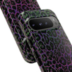 Colorful Leopard Tough Phone Case for iPhone, Galaxy, or Google Pixel