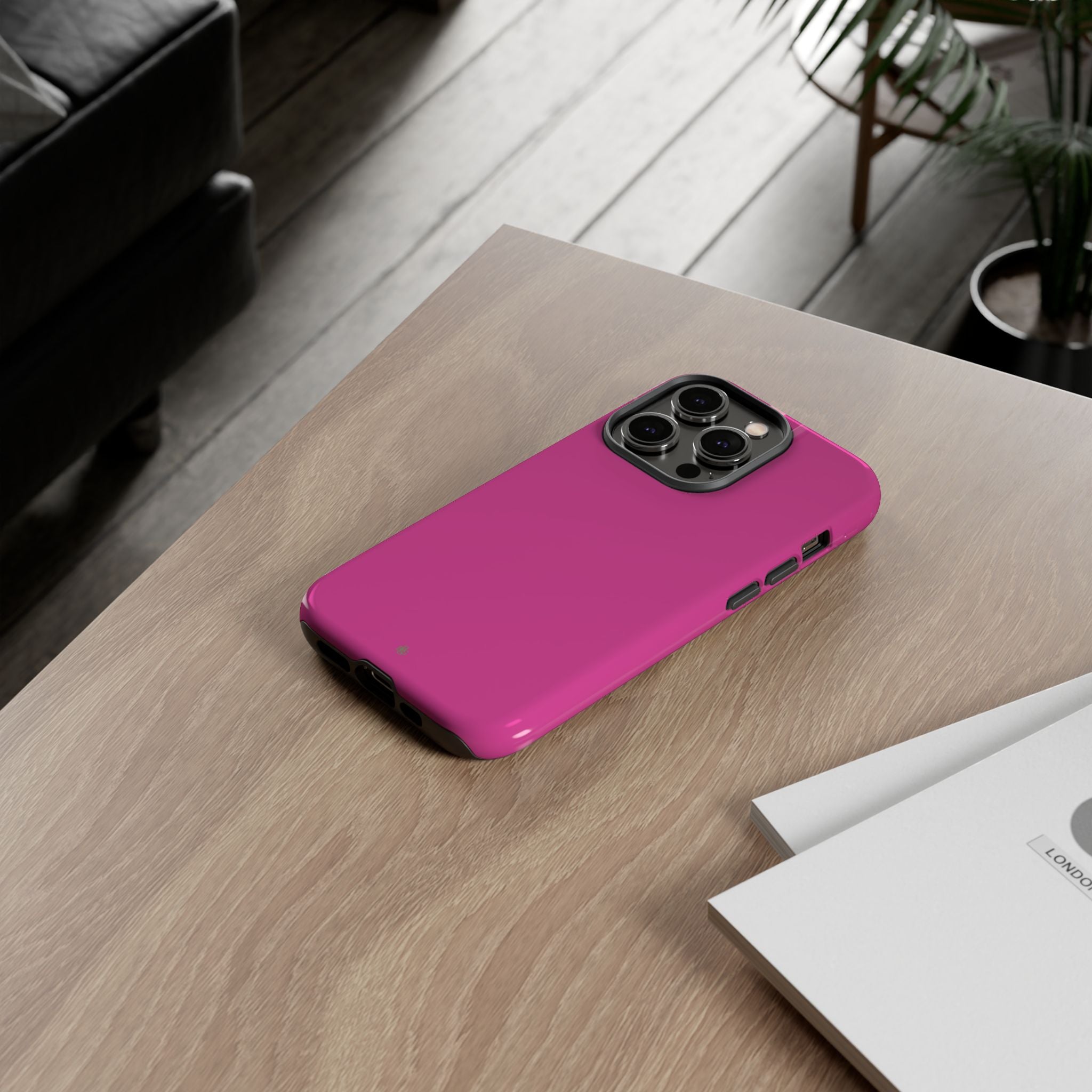 Neon Pink RG Tough Phone Case for iPhone, Galaxy, or Google Pixel