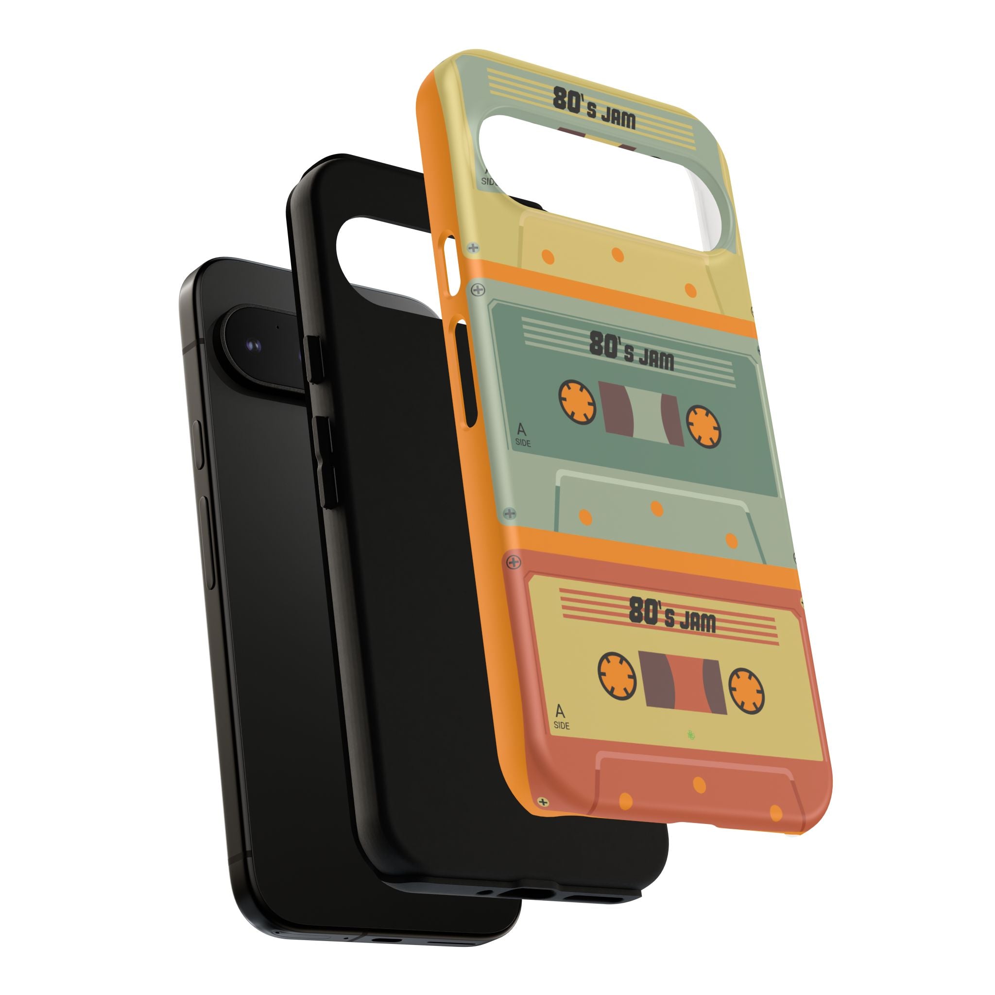 Retro 80's Jam RG Tough Phone Case for iPhone, Galaxy, or Google PIXEL