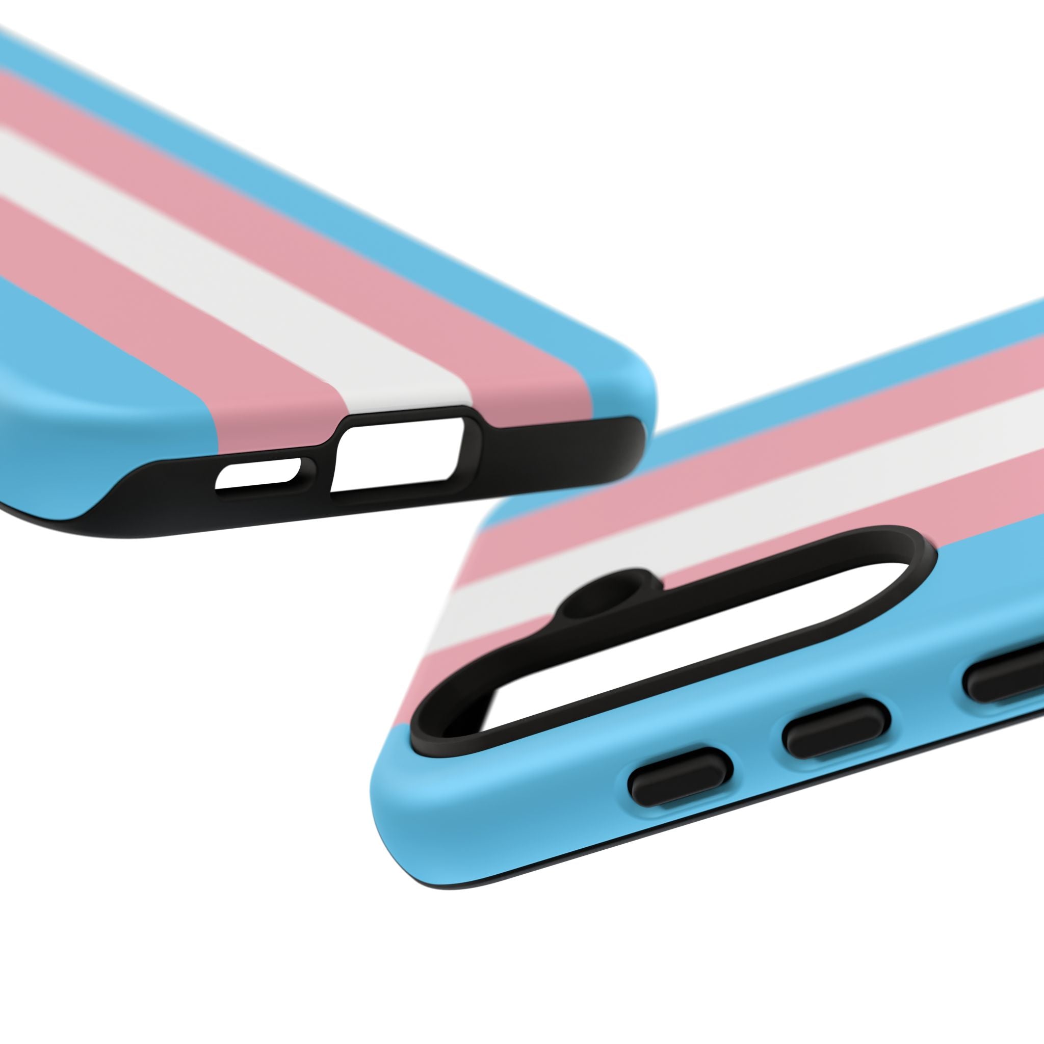 Trans Colors Tough Phone Case for iPhone, Galaxy, or Google Pixel
