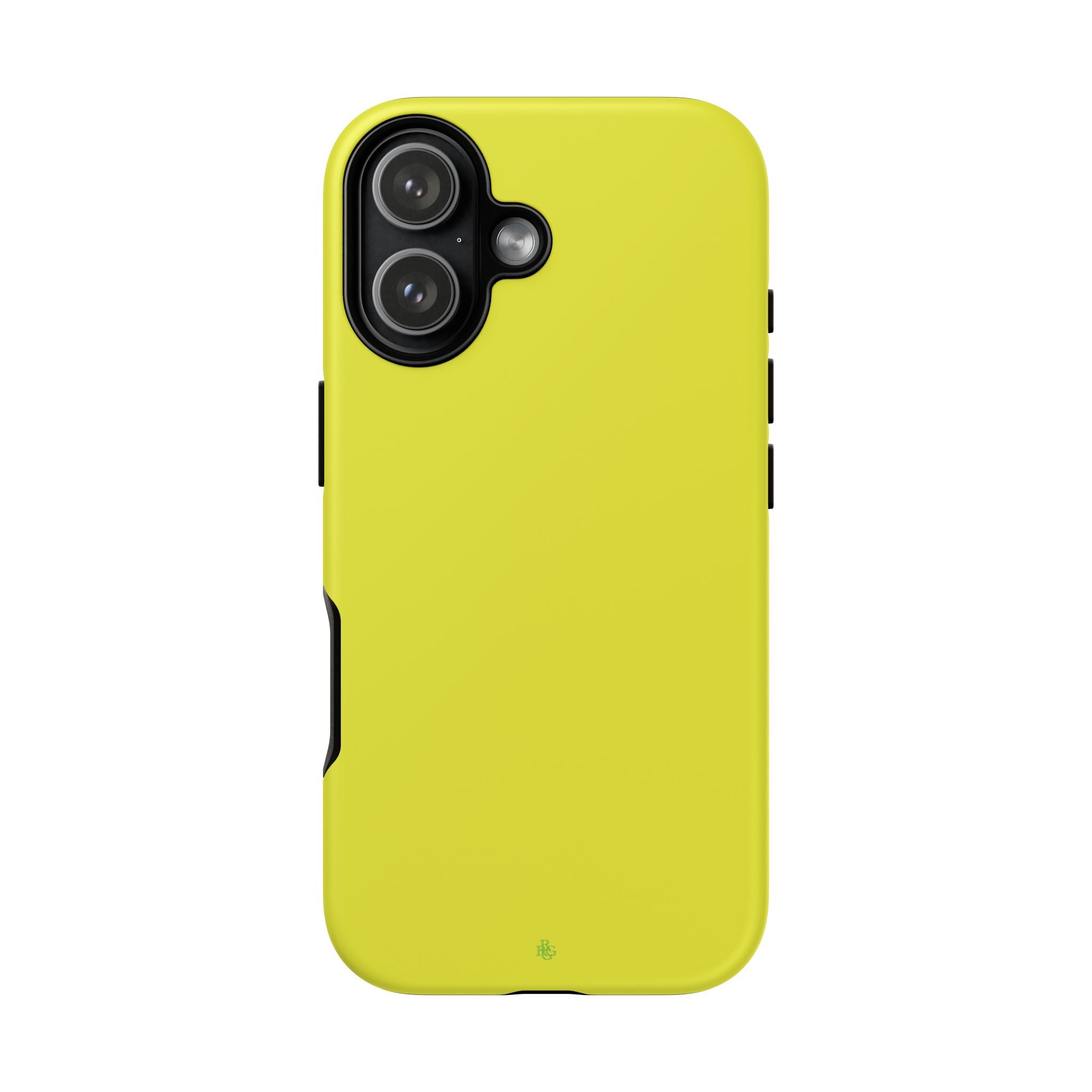 Yellow RG Tough Phone Case for iPhone, Galaxy, or Google Pixel