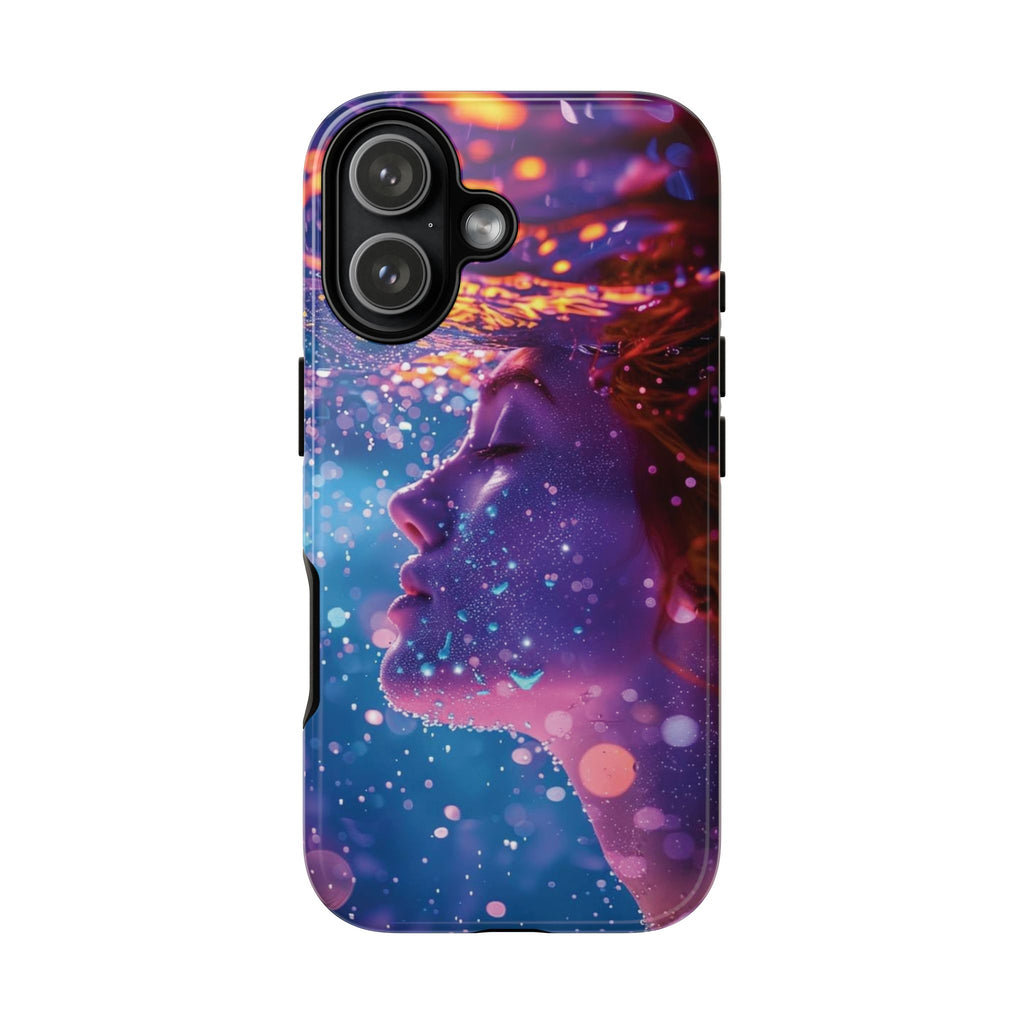 Meditating Underwater Tough Phone Case for iPhone, Galaxy, or Google Pixel