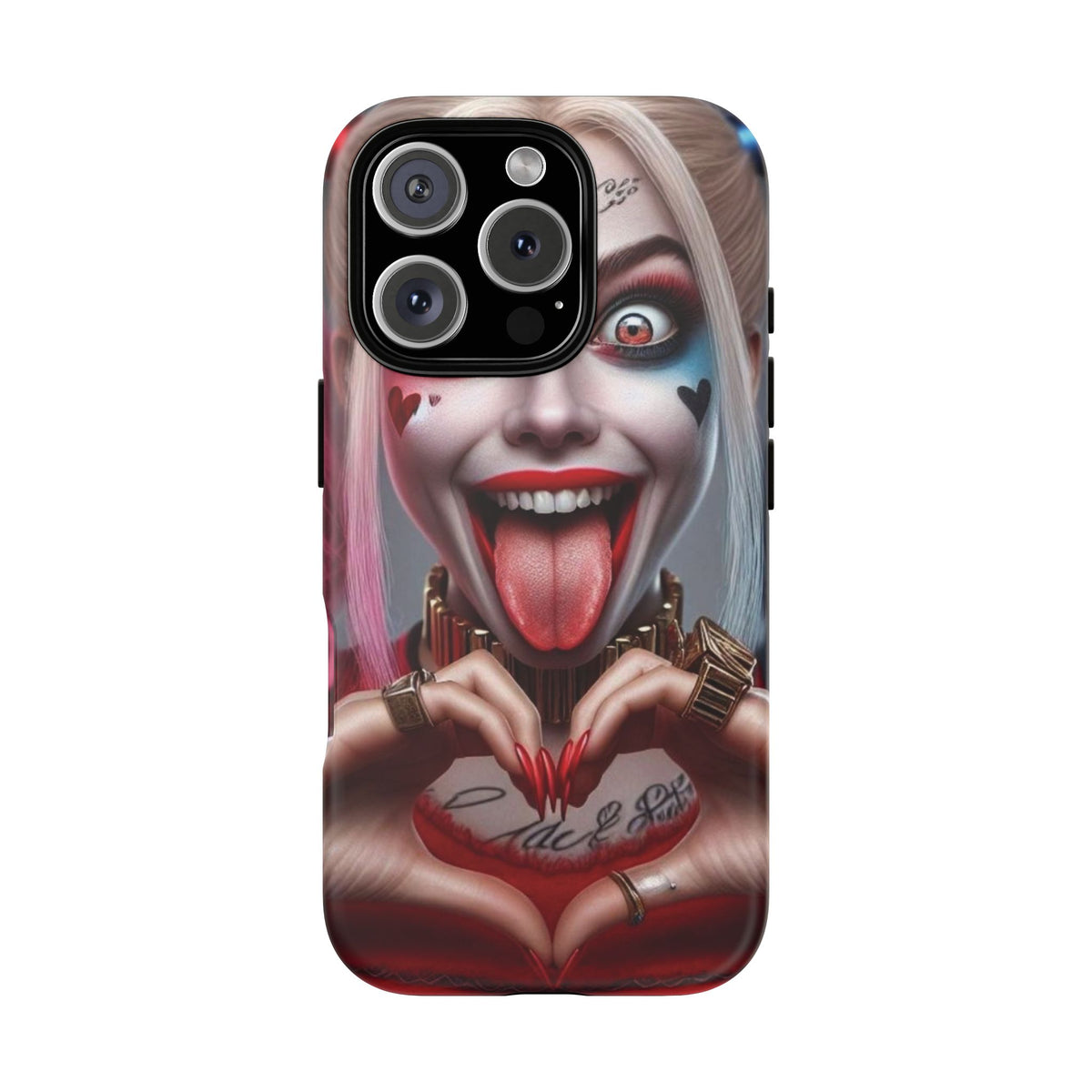 Harley Quinn Tough Phone Case for iPhone, Galaxy, or Google Pixel
