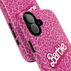 Hot Neon Pink Leopard Barb Tough Phone Case iPhone, Galaxy, or Google Pixel