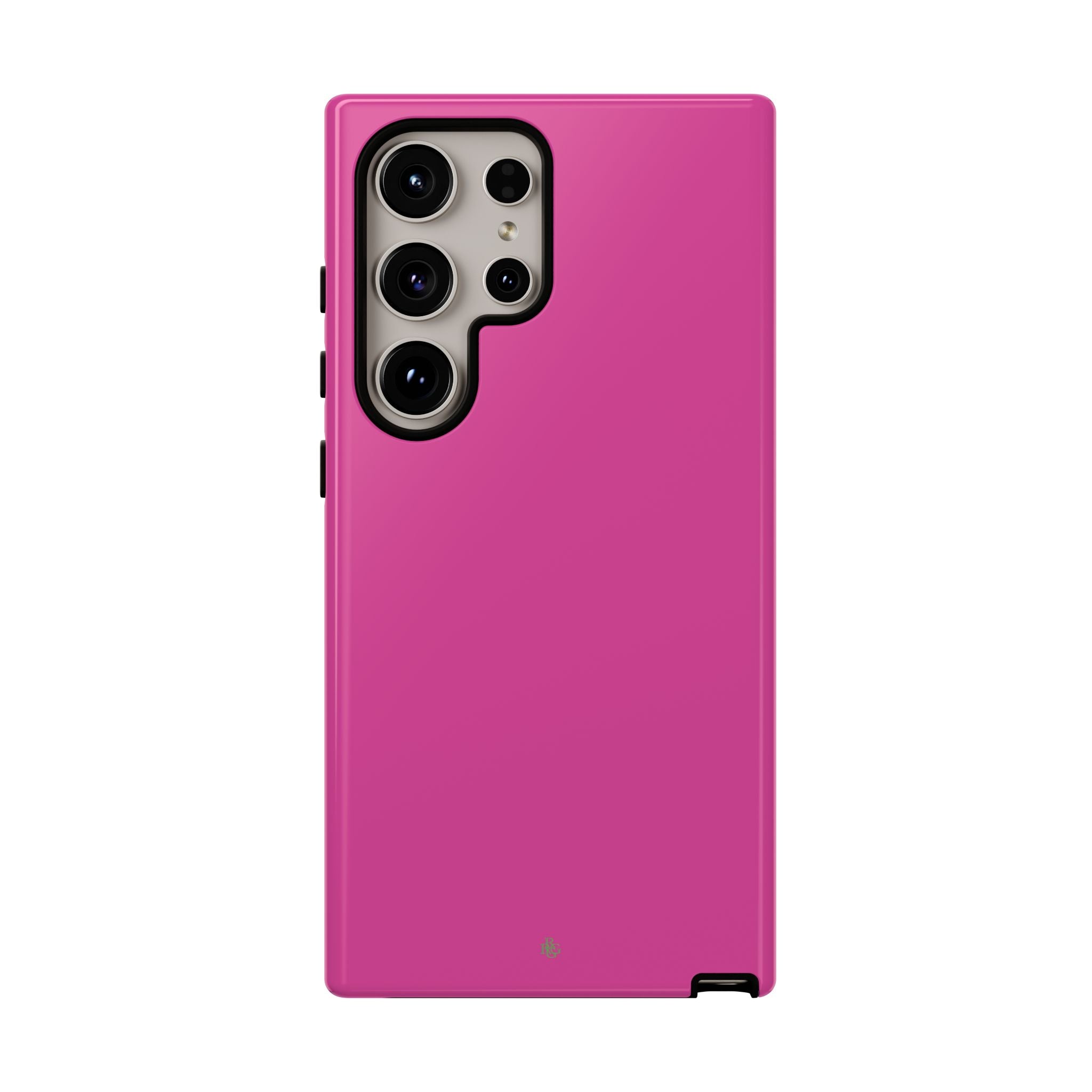 Neon Pink RG Tough Phone Case for iPhone, Galaxy, or Google Pixel