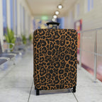 Leopard Print Luggage Cover