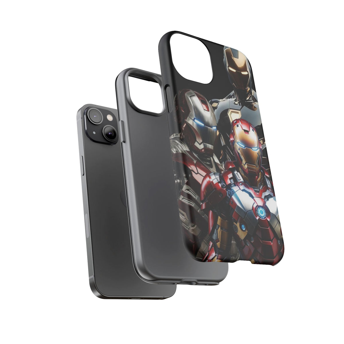 Iron Man Tough Phone Case for iPhone, Galaxy, or Google Pixel