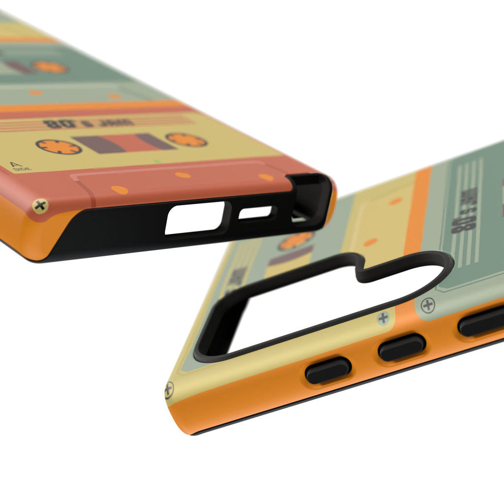 Retro 80's Jam RG Tough Phone Case for iPhone, Galaxy, or Google PIXEL