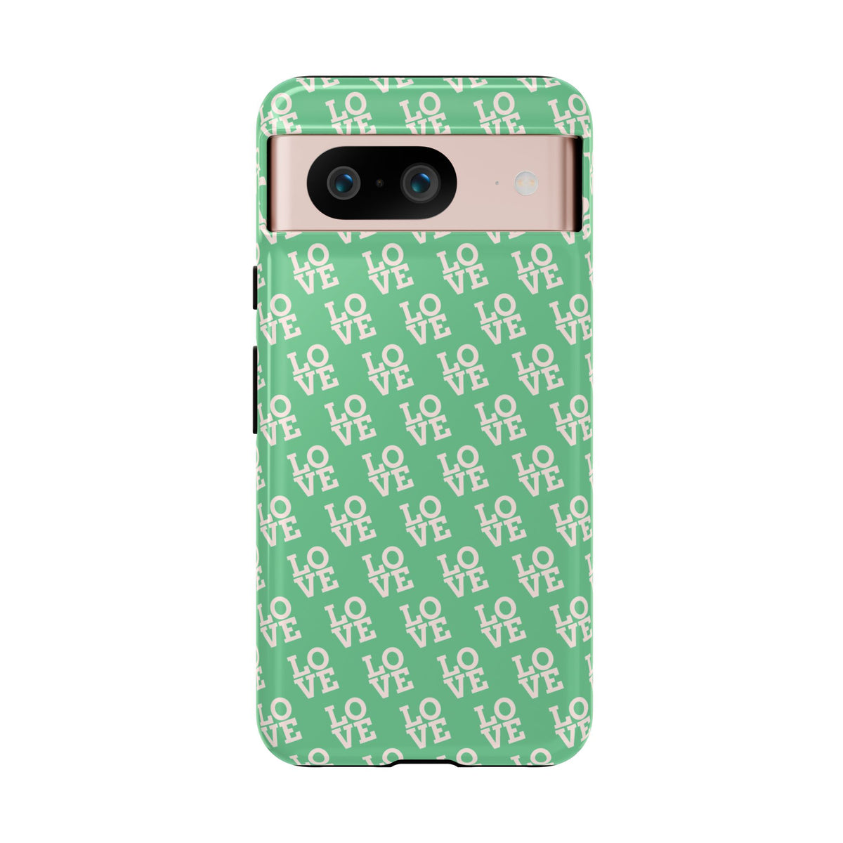 LOVE Aqua Tough Phone Case for iPhone, Galaxy, or Google Pixel