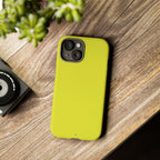 Yellow RG Tough Phone Case for iPhone, Galaxy, or Google Pixel