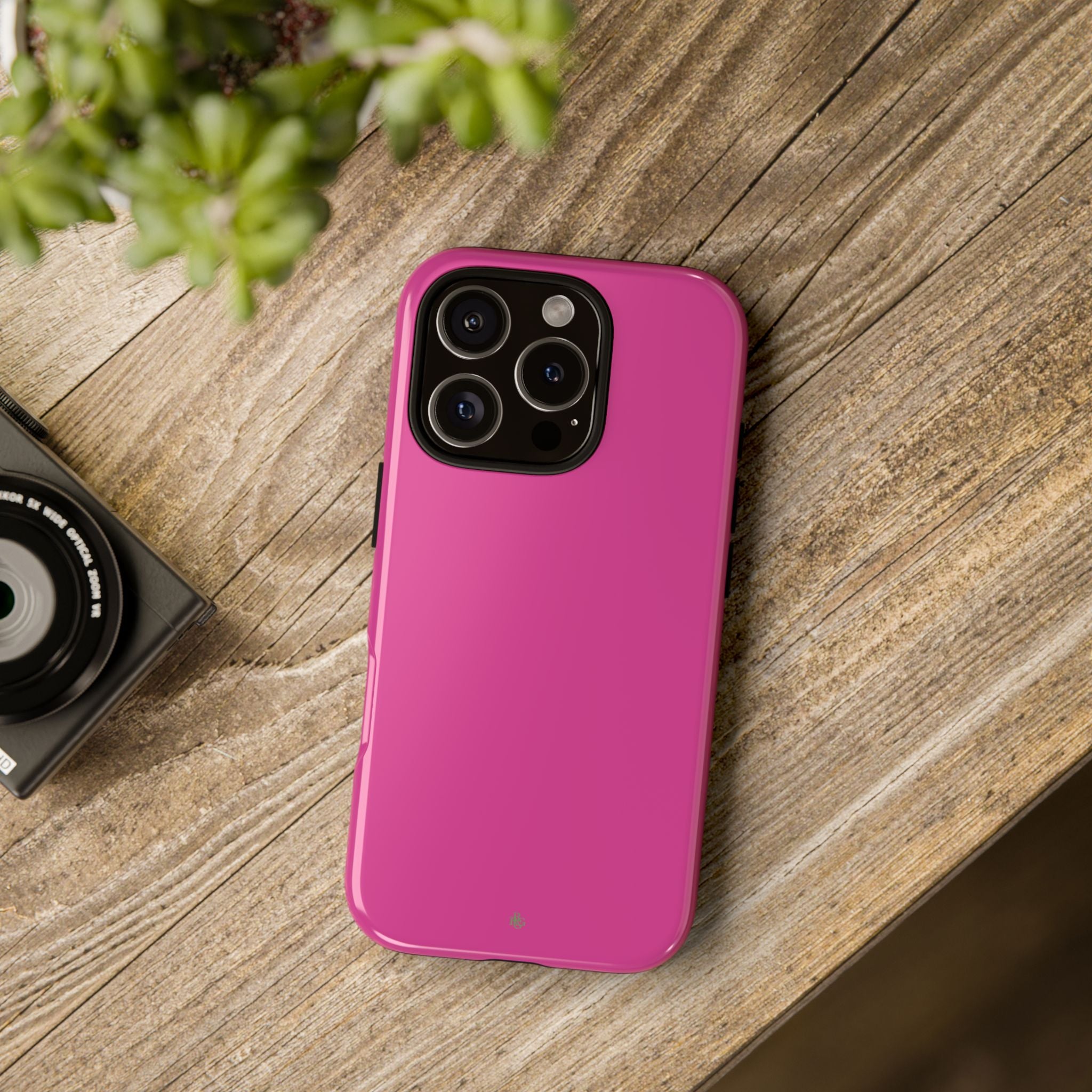 Neon Pink RG Tough Phone Case for iPhone, Galaxy, or Google Pixel