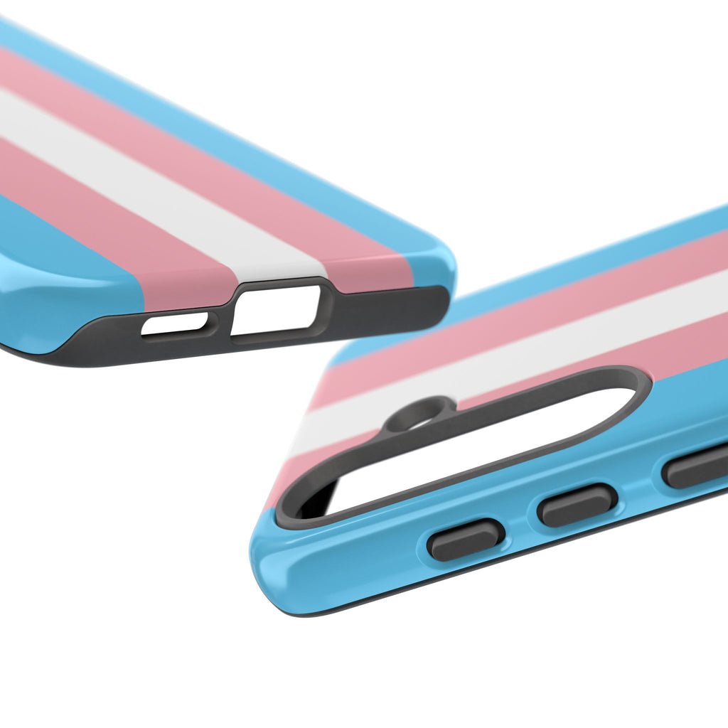 Trans Colors Tough Phone Case for iPhone, Galaxy, or Google Pixel