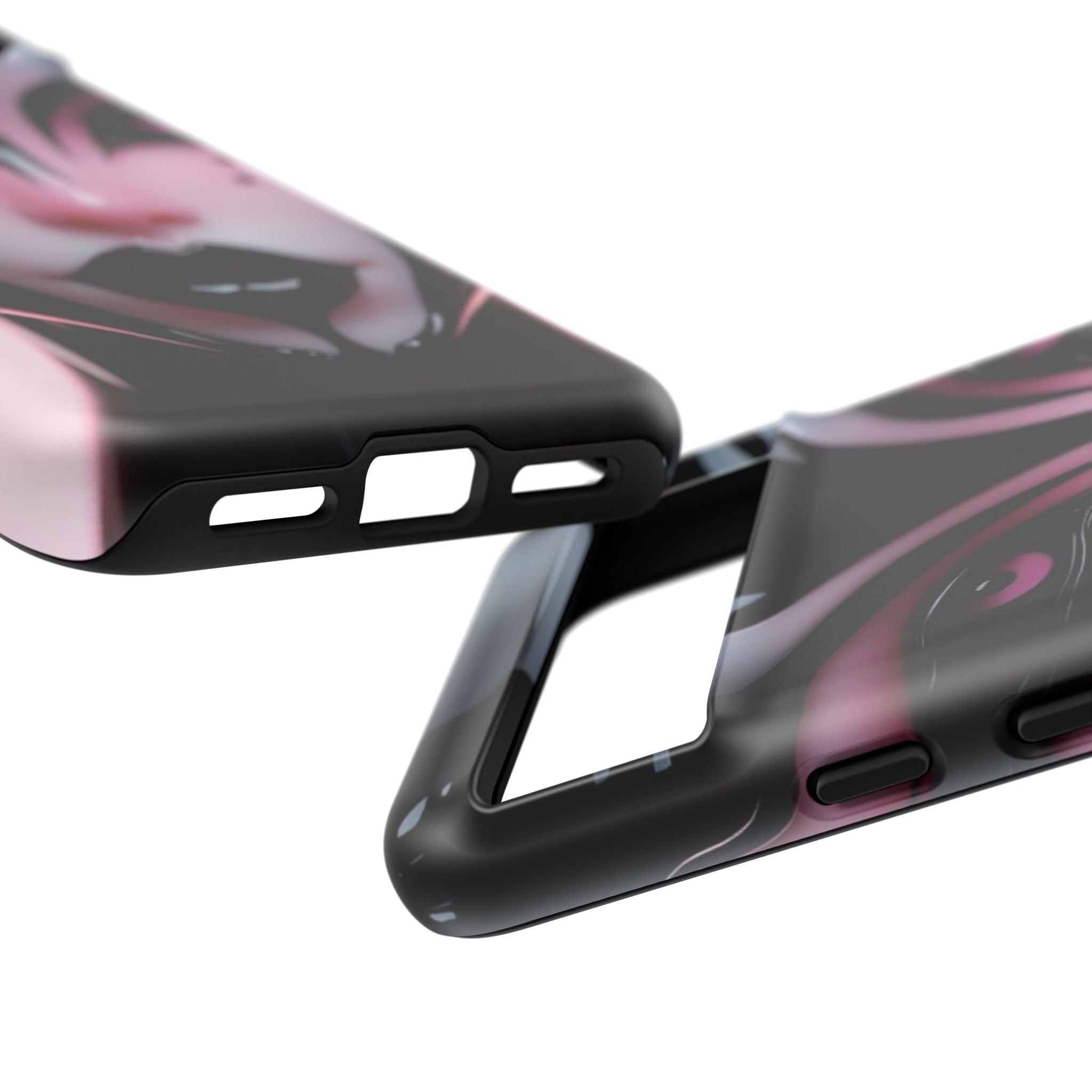 Pink Alien Tough Phone Case for iPhone, Galaxy, or Google Pixel