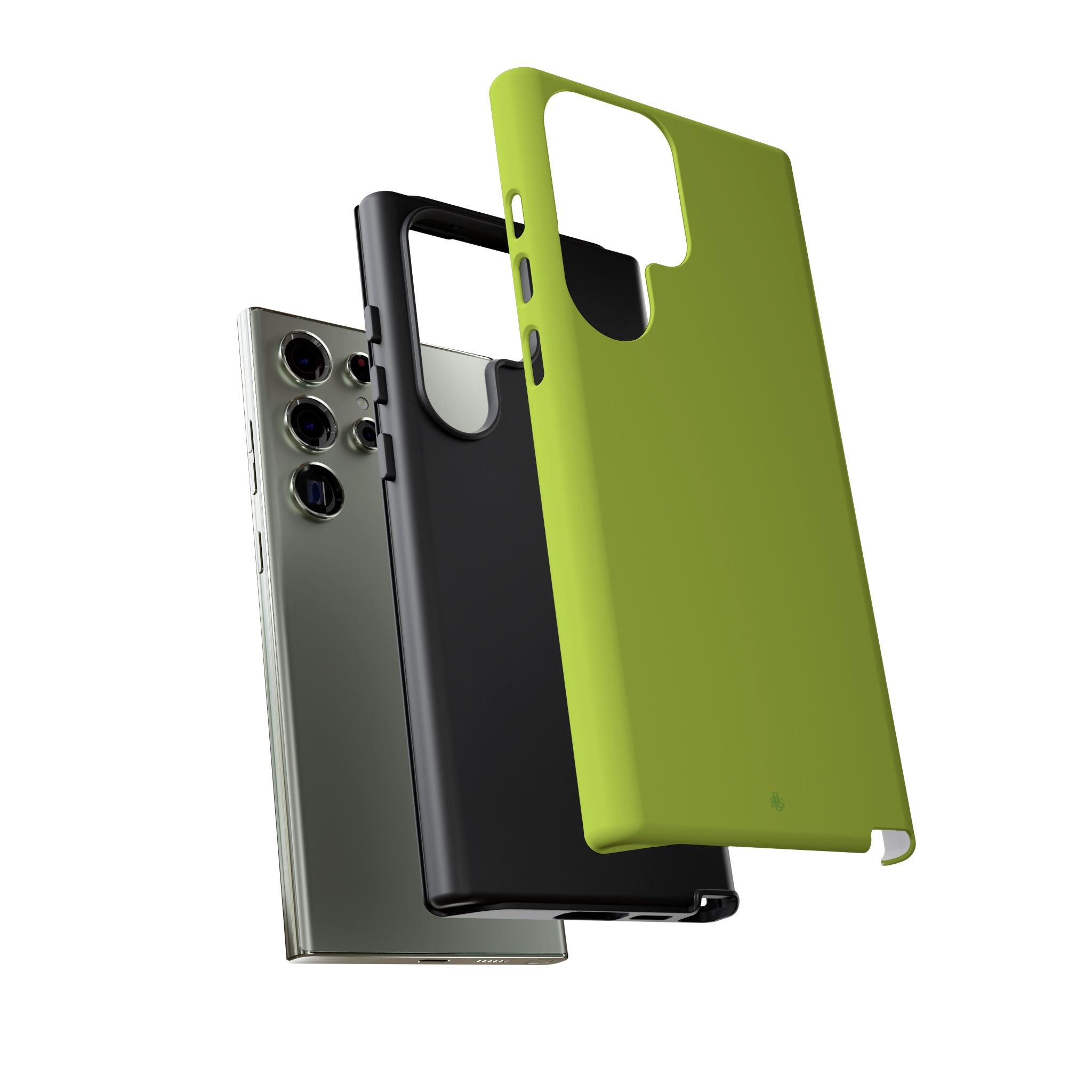 Neon Yellow RG Tough Case for iPhone, Galaxy, or Google Pixel