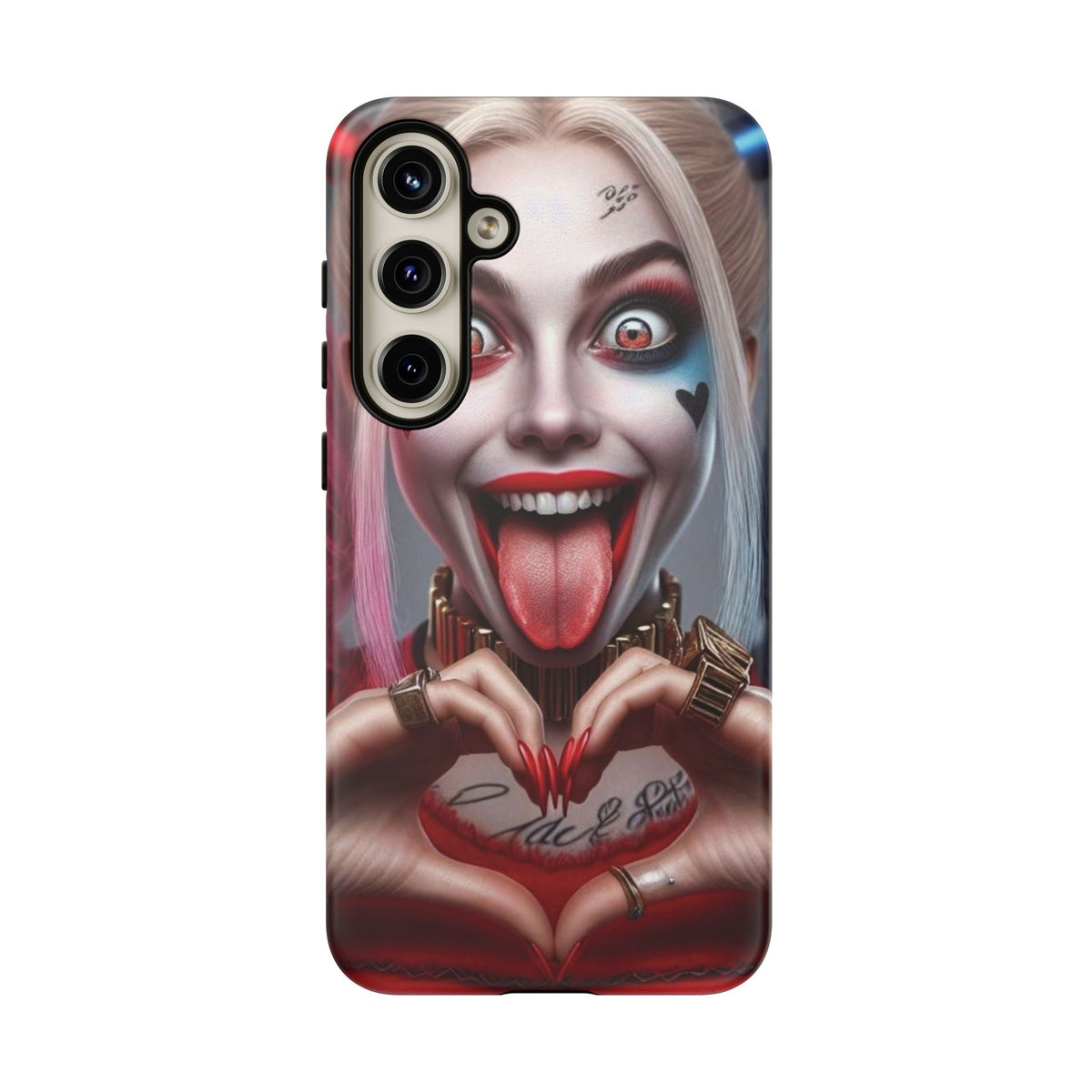 Harley Quinn Tough Phone Case for iPhone, Galaxy, or Google Pixel