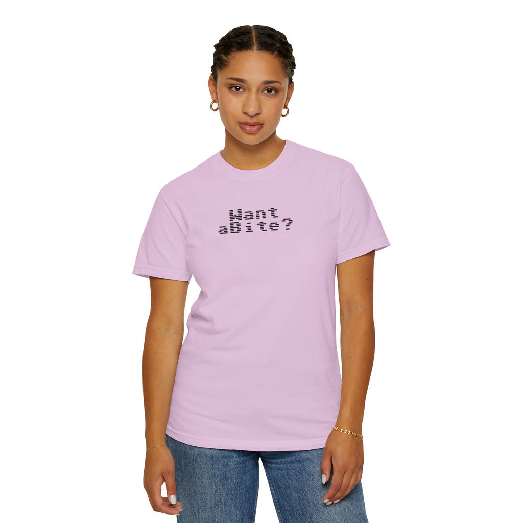 Want a Bite Unisex Garment-Dyed T-shirt