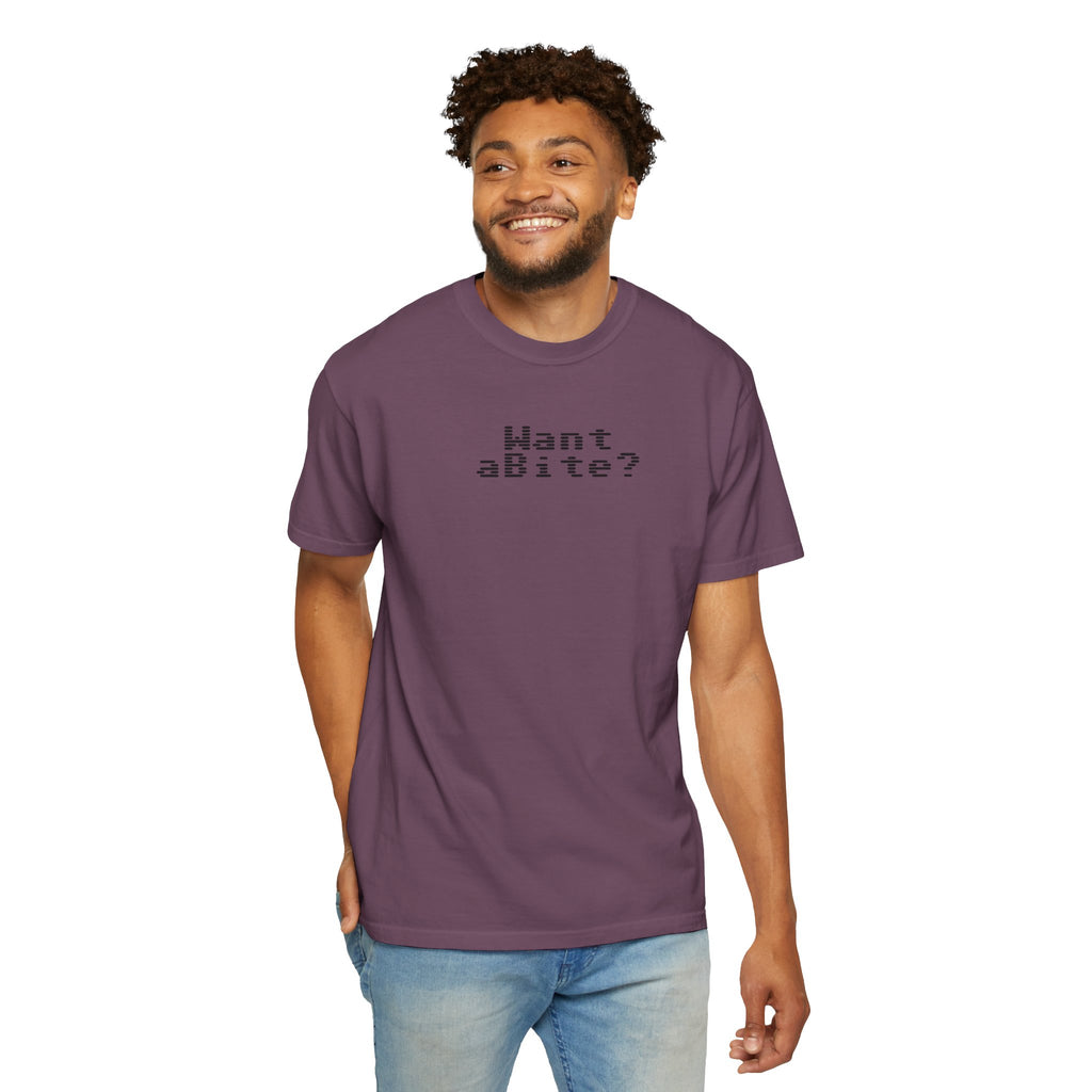 Want a Bite Unisex Garment-Dyed T-shirt