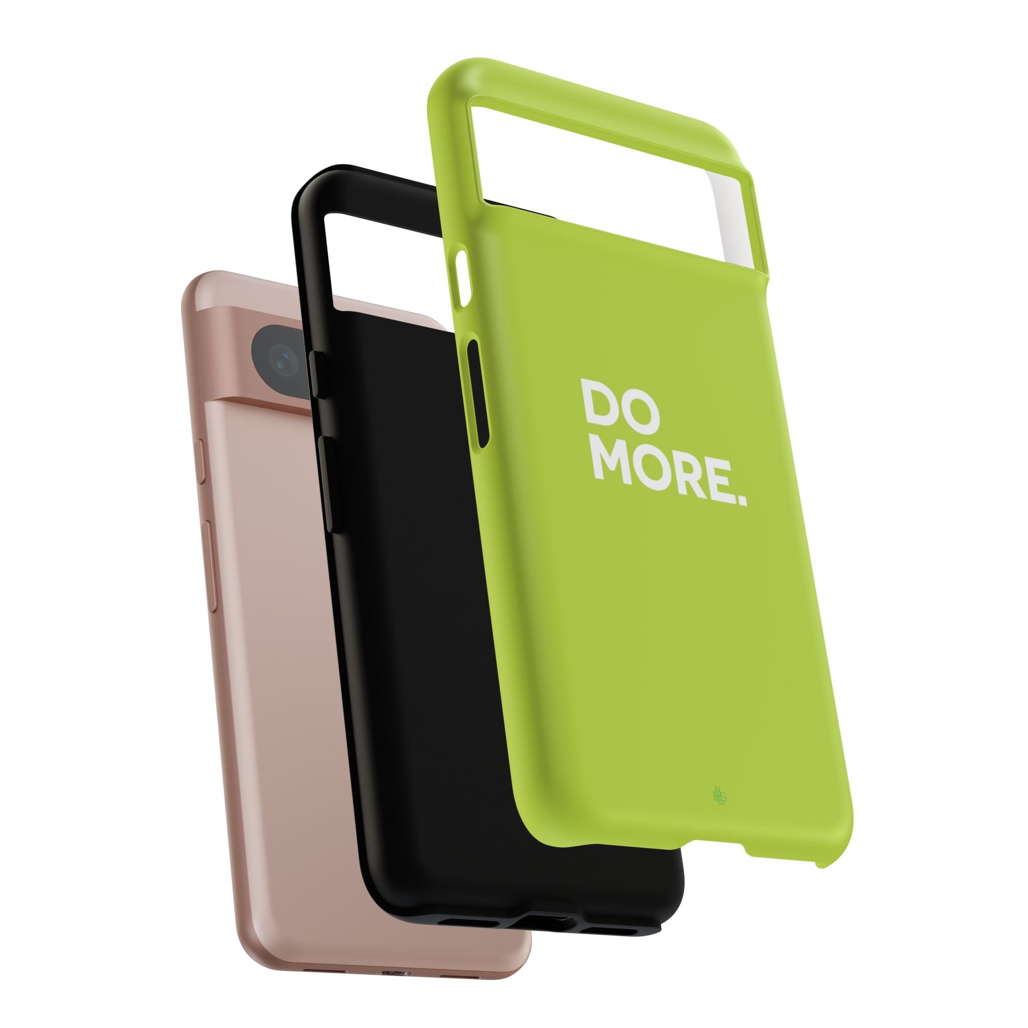 Do More (Neon Yellow) Tough Phone Case for iPhone, Galaxy or Google Pixel
