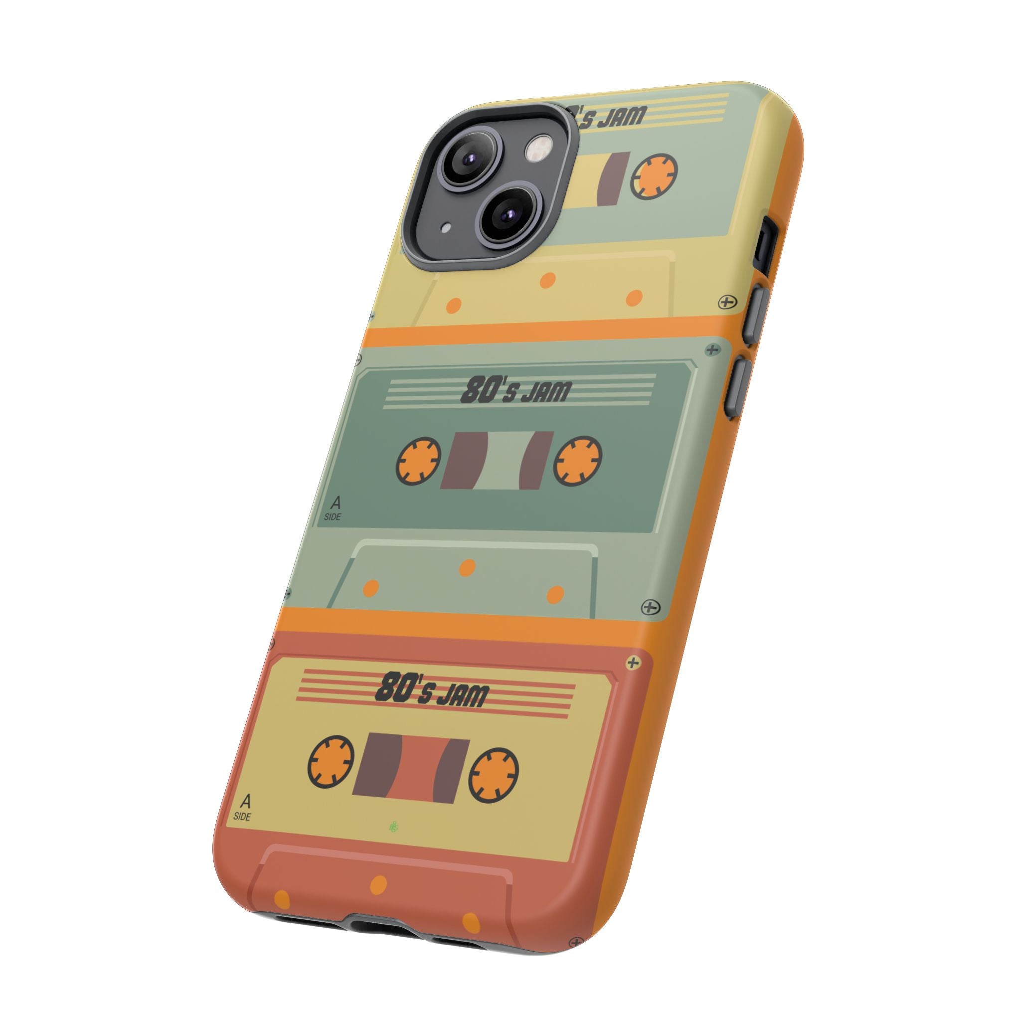 Retro 80's Jam RG Tough Phone Case for iPhone, Galaxy, or Google PIXEL