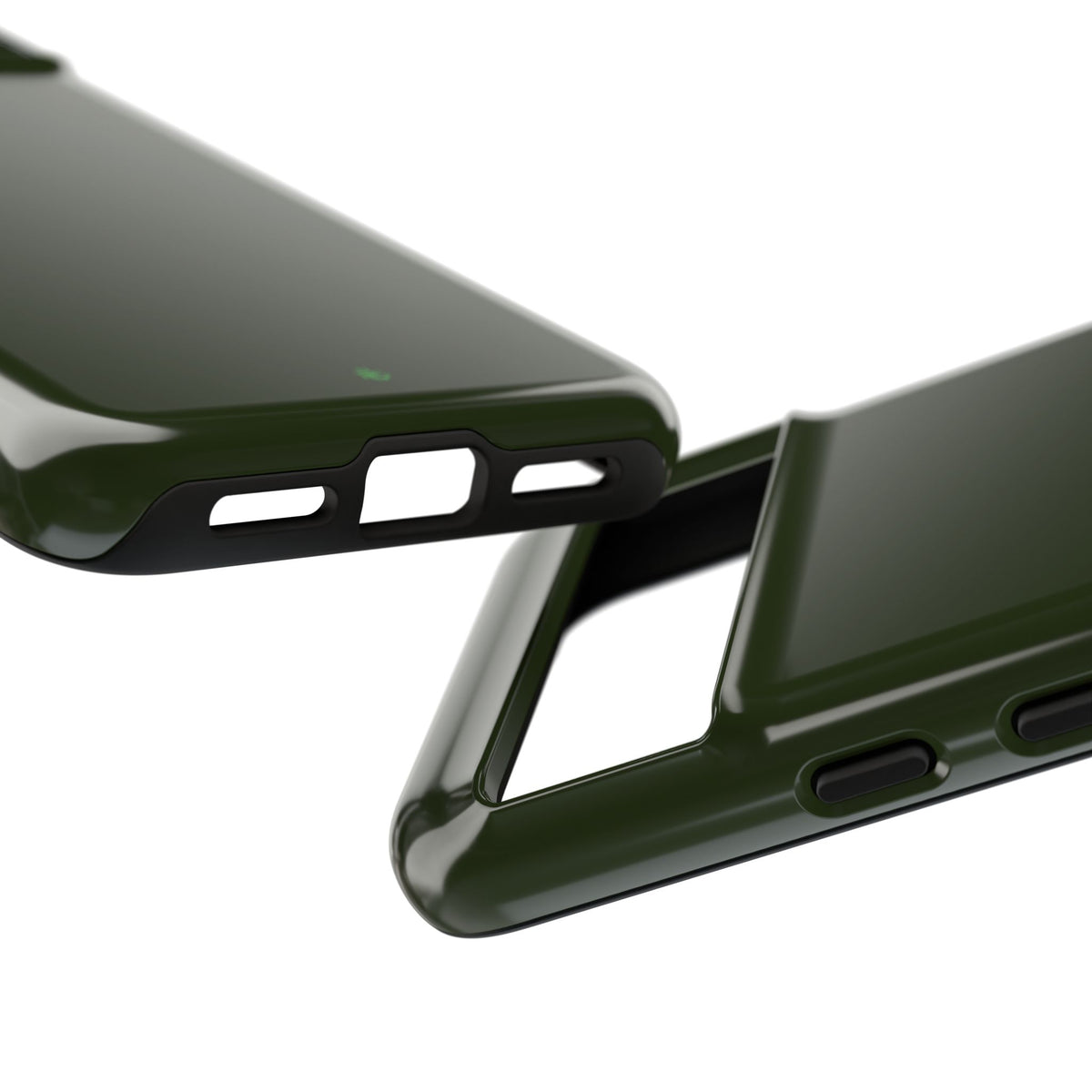 Olive Green Tough Phone Case for iPhone, Galaxy and Google Pixel