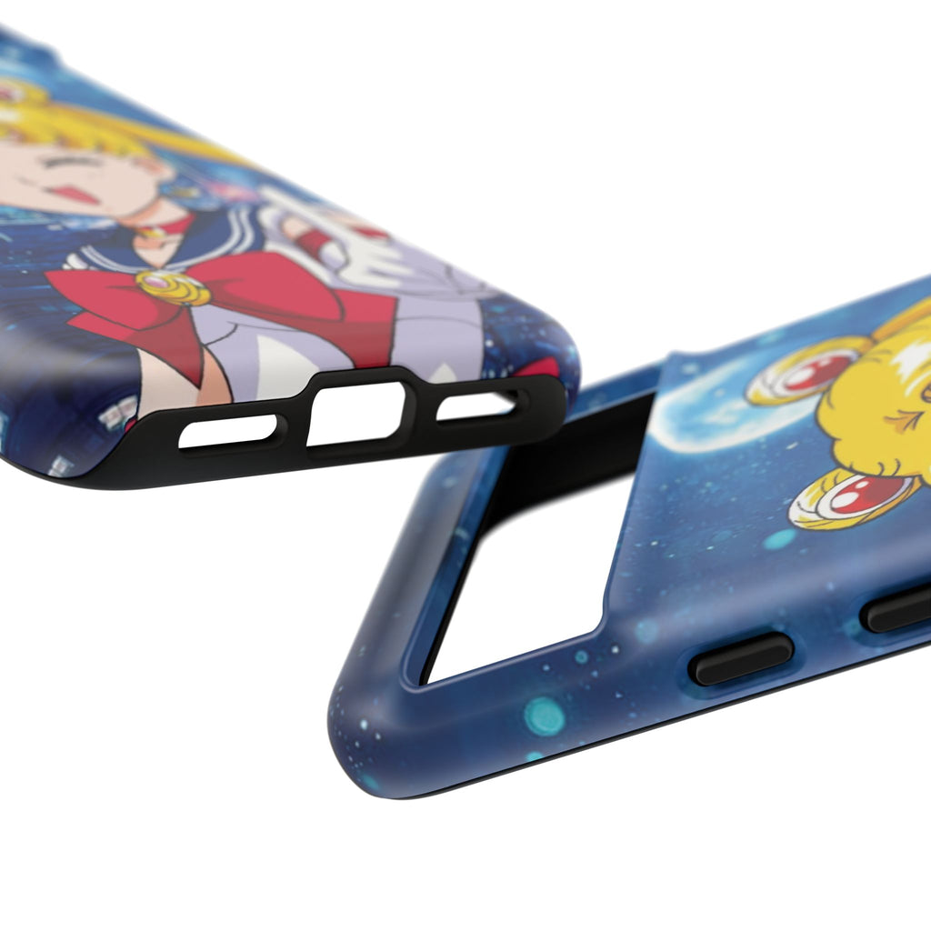 Blue S Moon Tough Case for iPhone, Galaxy, or Google Pixel
