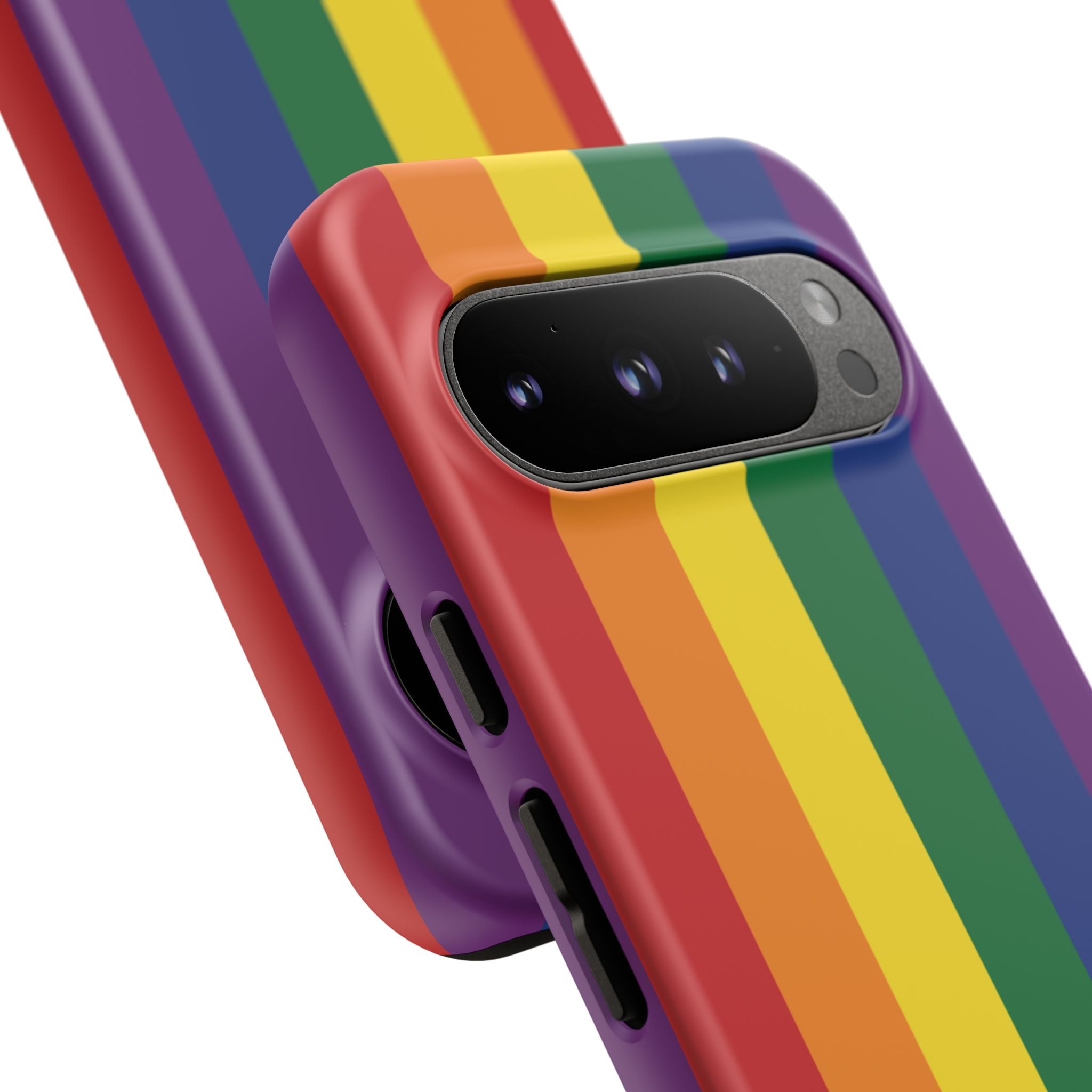 LGBTQ Rainbow Flag Tough Phone Case for iPhone, Galaxy, or Google Pixel