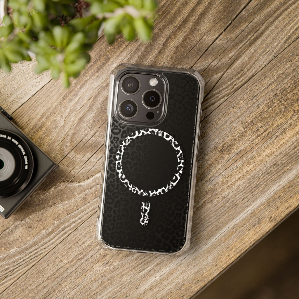 Leopard Magnetic iPhone 14, 15, 16 Series Clear Impact Cases