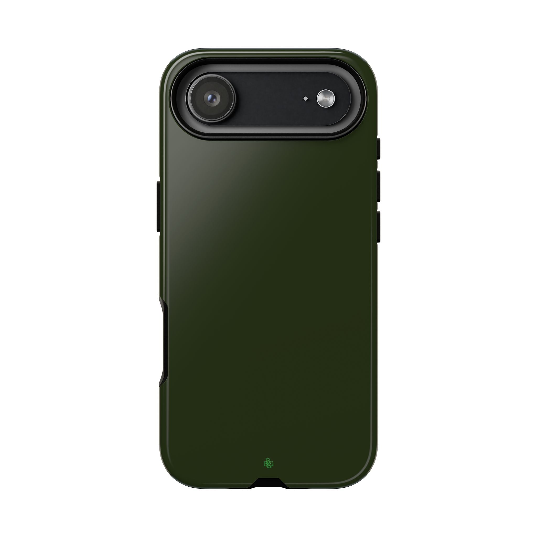 Olive Green Tough Phone Case for iPhone, Galaxy and Google Pixel