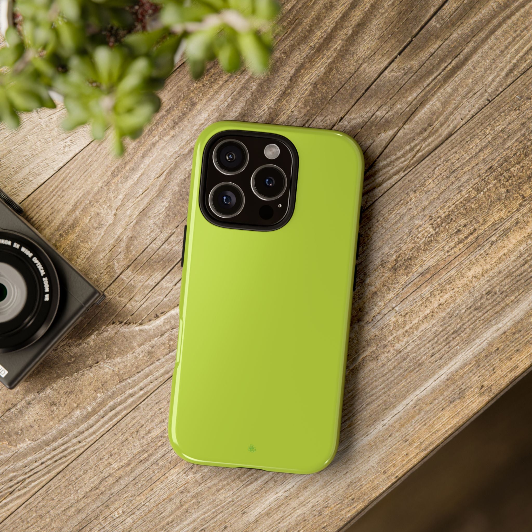 Neon Yellow RG Tough Case for iPhone, Galaxy, or Google Pixel