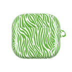 Green Zebra AirPod Cases