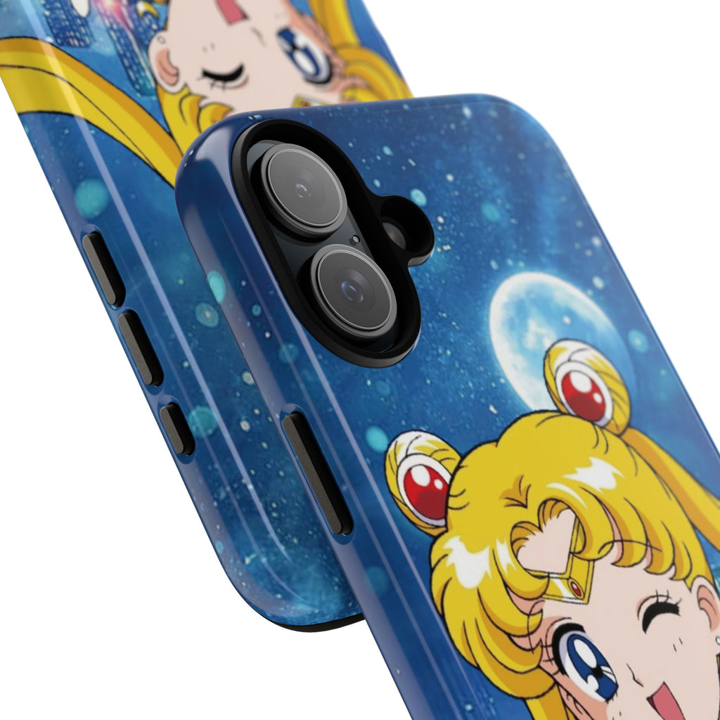 Blue S Moon Tough Case for iPhone, Galaxy, or Google Pixel