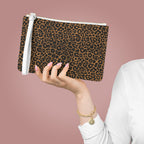 Leopard Print Clutch Bag
