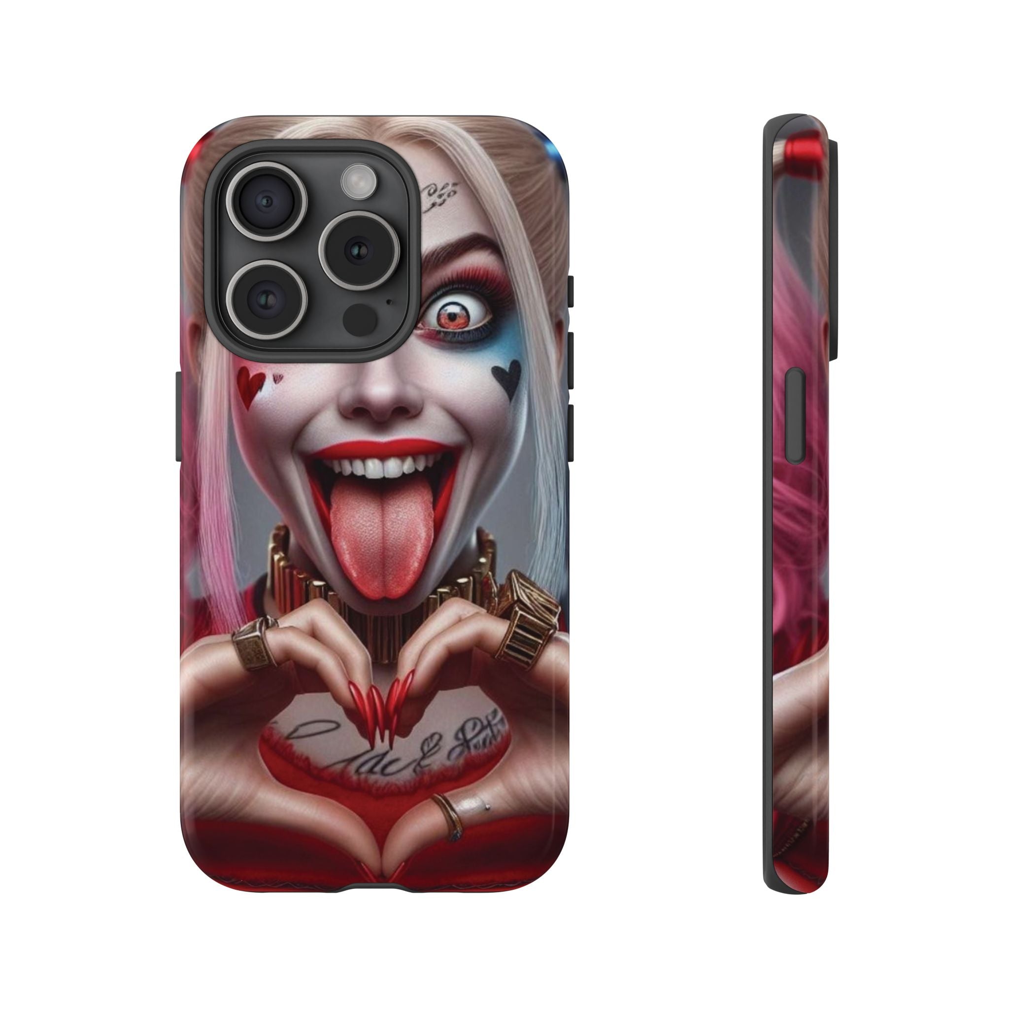 Harley Quinn Tough Phone Case for iPhone, Galaxy, or Google Pixel