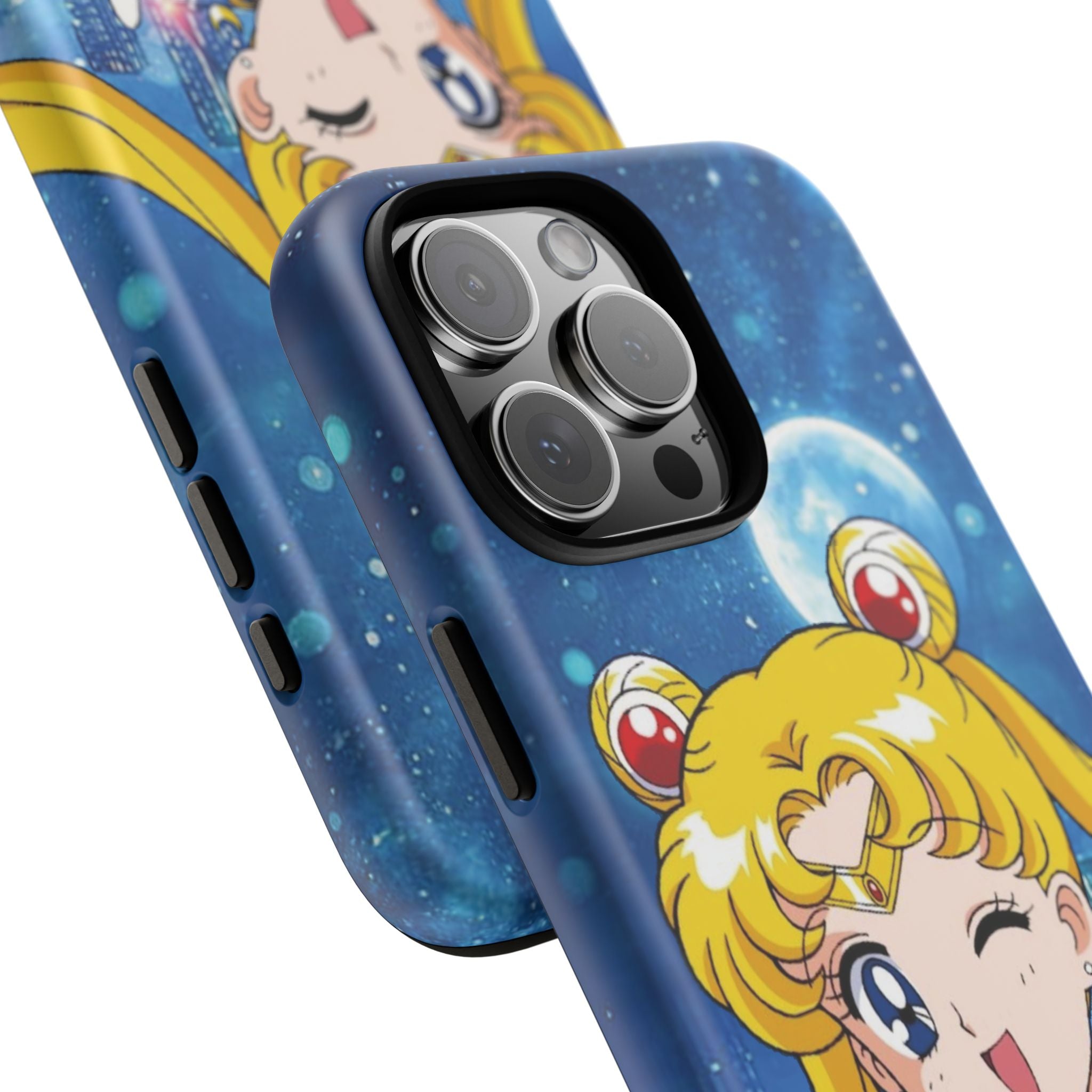 Blue S Moon Tough Case for iPhone, Galaxy, or Google Pixel