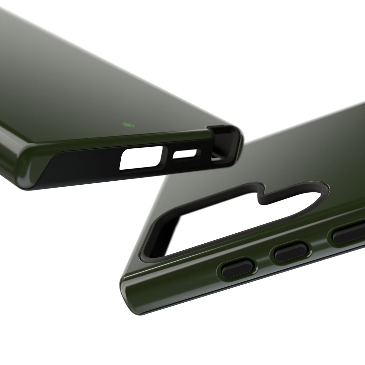 Olive Green Tough Phone Case for iPhone, Galaxy and Google Pixel
