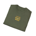 Love Peace W** Unisex Softstyle T-Shirt