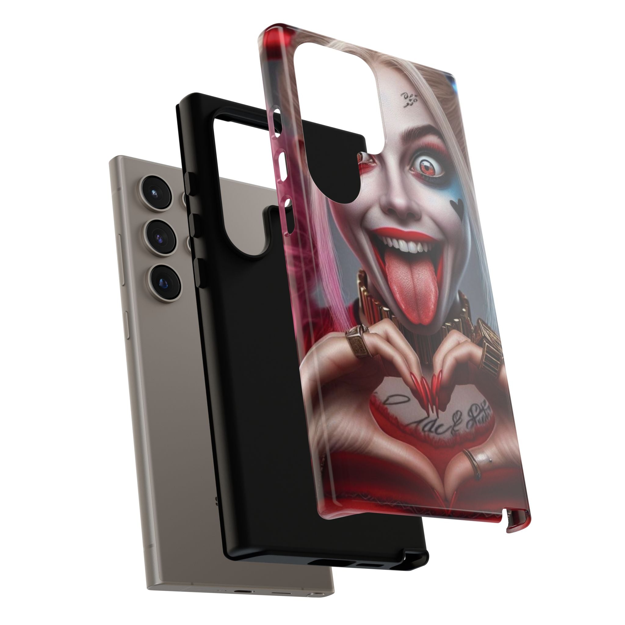 Harley Quinn Tough Phone Case for iPhone, Galaxy, or Google Pixel