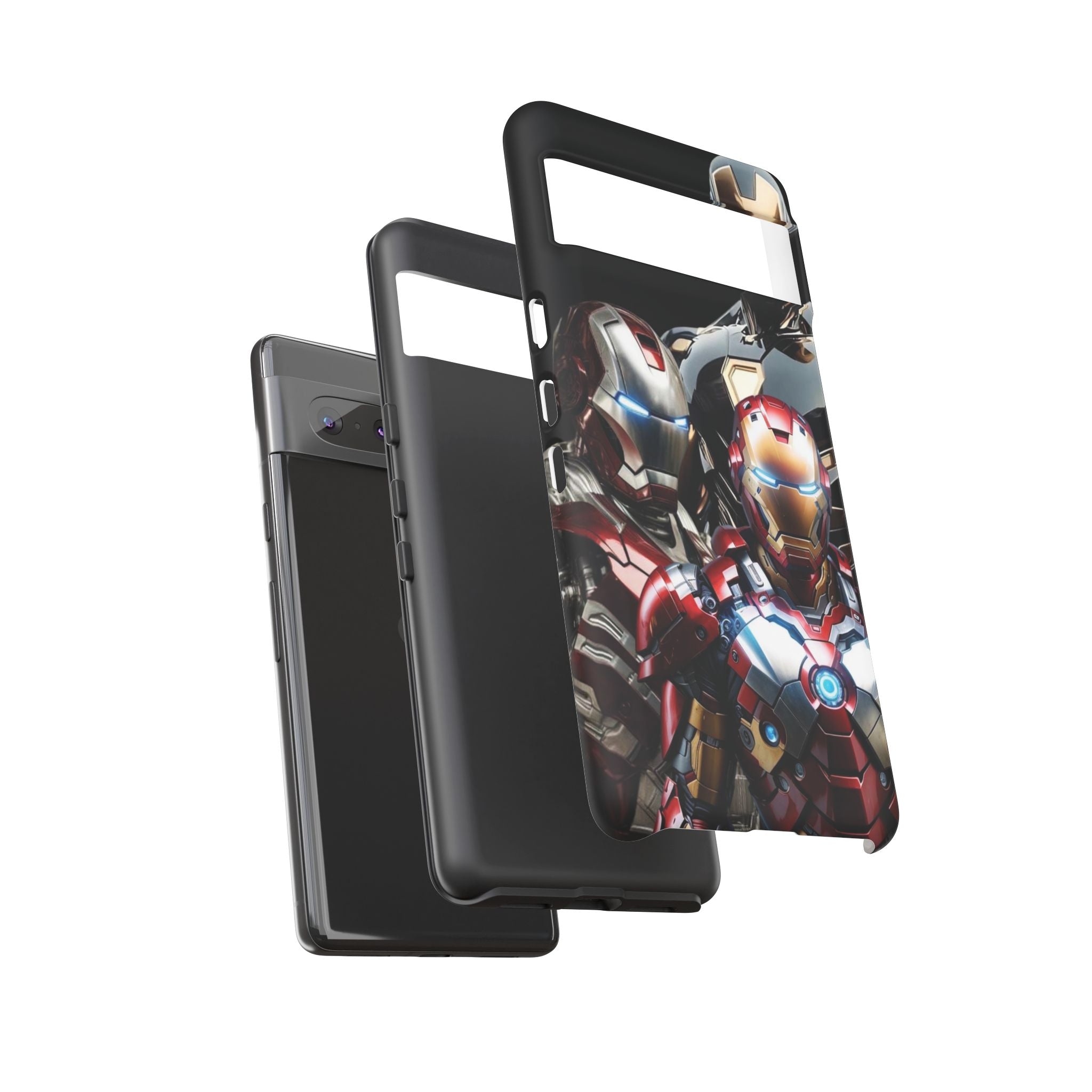 Iron Man Tough Phone Case for iPhone, Galaxy, or Google Pixel