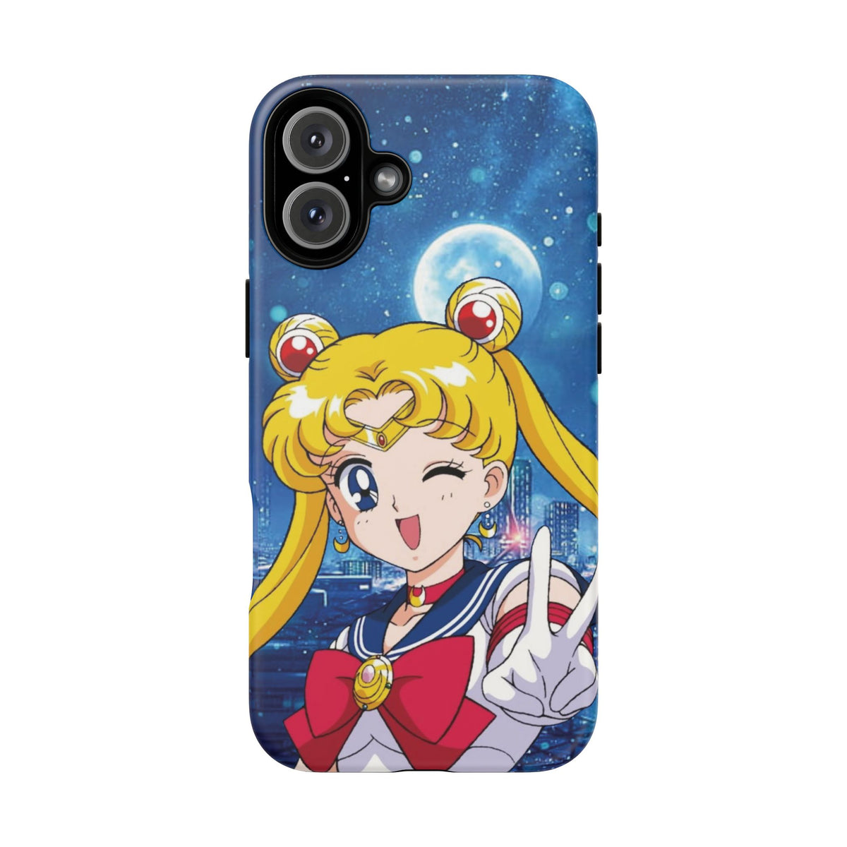 Blue S Moon Tough Case for iPhone, Galaxy, or Google Pixel