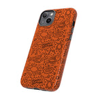Wow Orange Tough Case for iPhone, Galaxy, or Google Pixel
